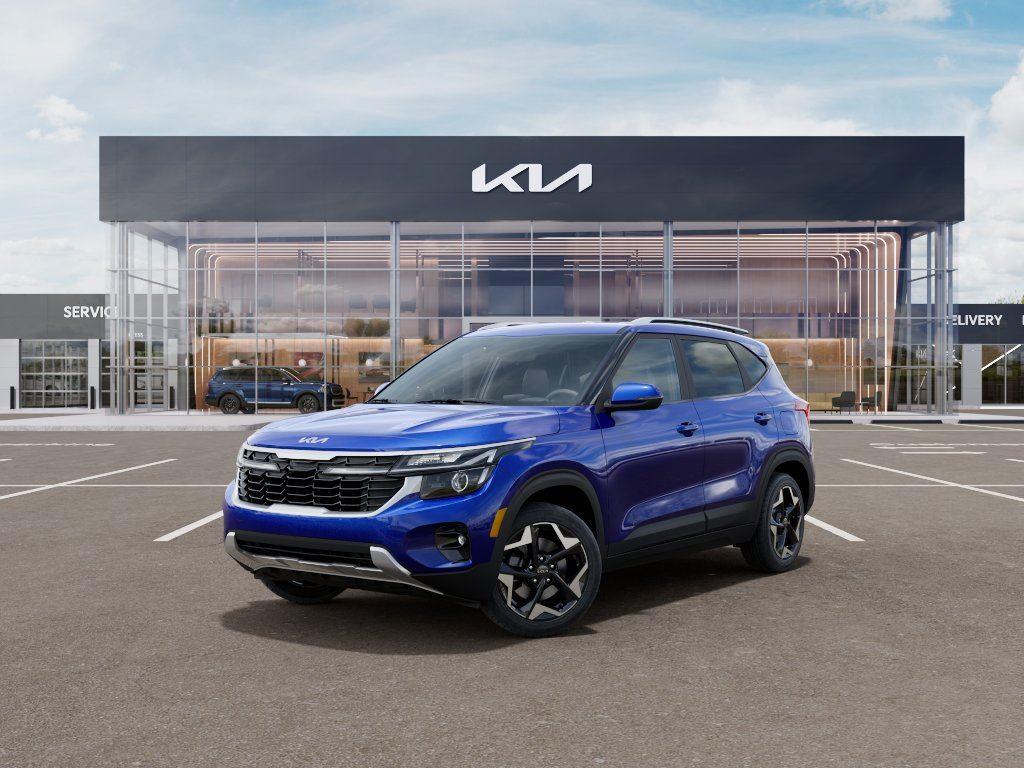 Neptune Blue 2026 Kia Seltos S AWD SUV / Crossover All-Wheel Drive Continuously Variable Transmission