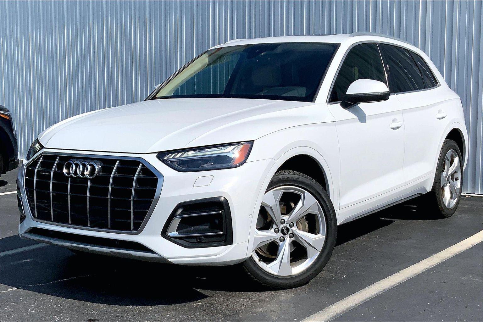 Glacier White Metallic 2021 Audi Q5 quattro Prestige 45 TFSI SUV / Crossover All-Wheel Drive Automatic