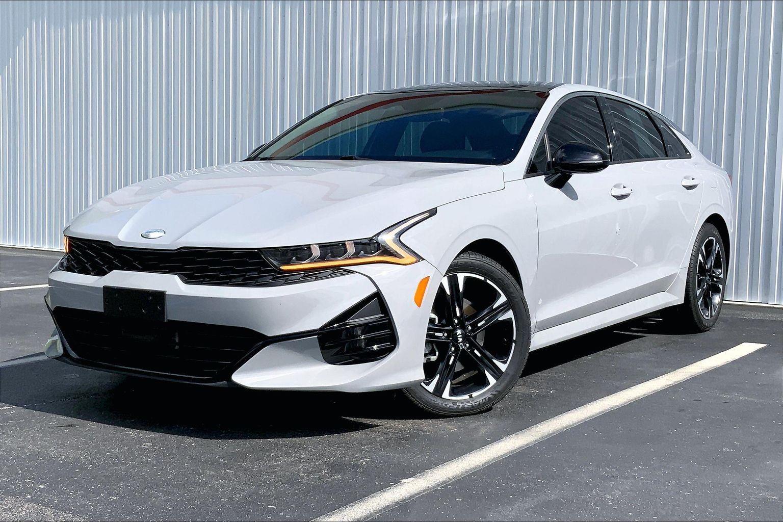 Wolf Gray 2021 Kia K5 GT-Line FWD Sedan Front-Wheel Drive Automatic