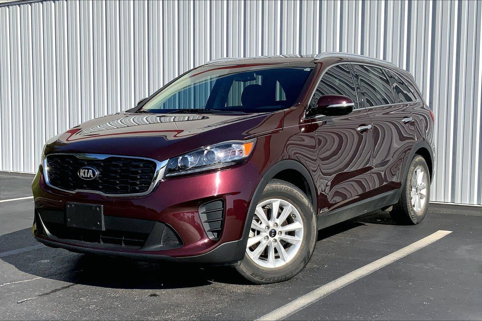 Red (Sangria) 2019 Kia Sorento SUV / Crossover All-Wheel Drive Automatic