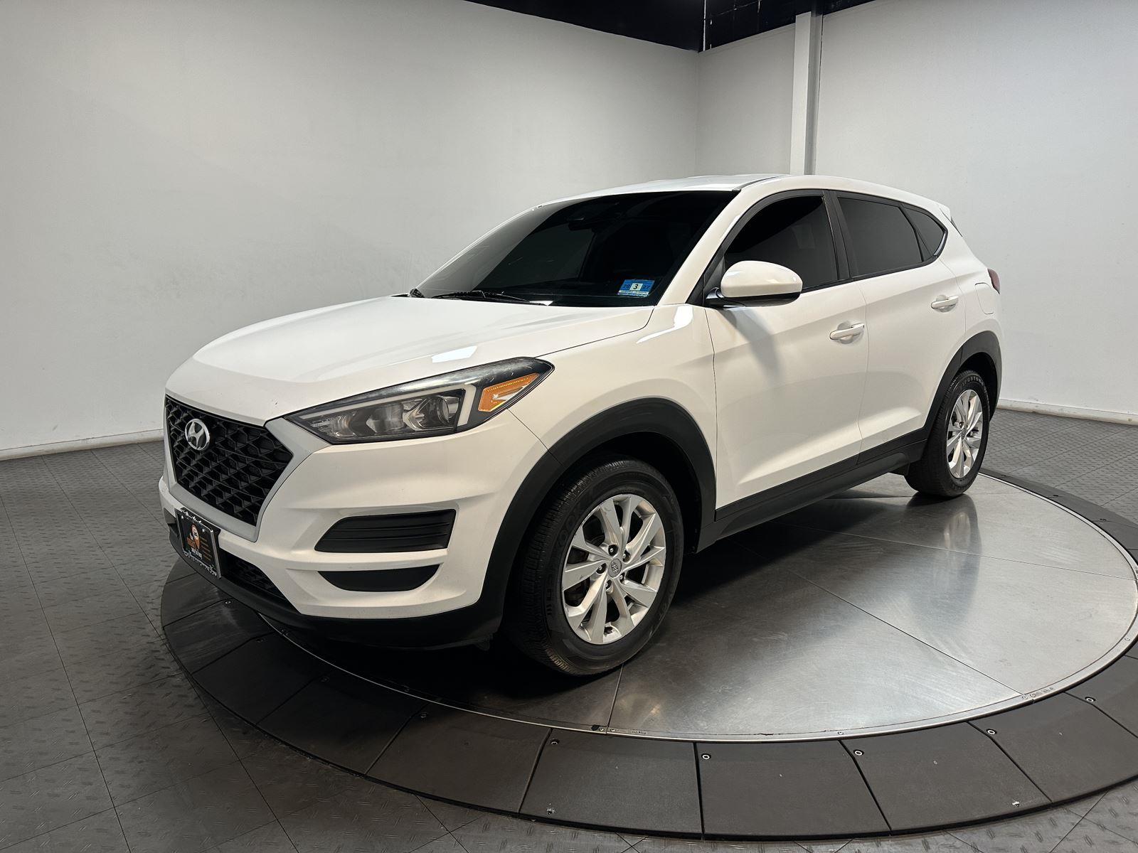Dazzling White 2019 Hyundai Tucson SUV / Crossover All-Wheel Drive 6-Speed Automatic