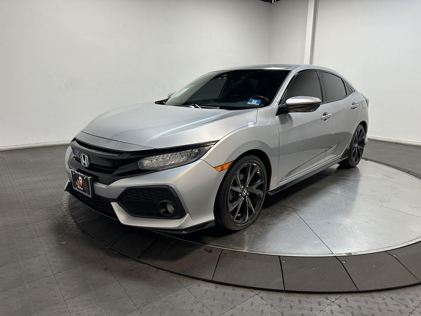 Lunar Silver Metallic 2018 Honda Civic Hatchback Sport Touring FWD Hatchback Front-Wheel Drive Continuously Variable Transmission