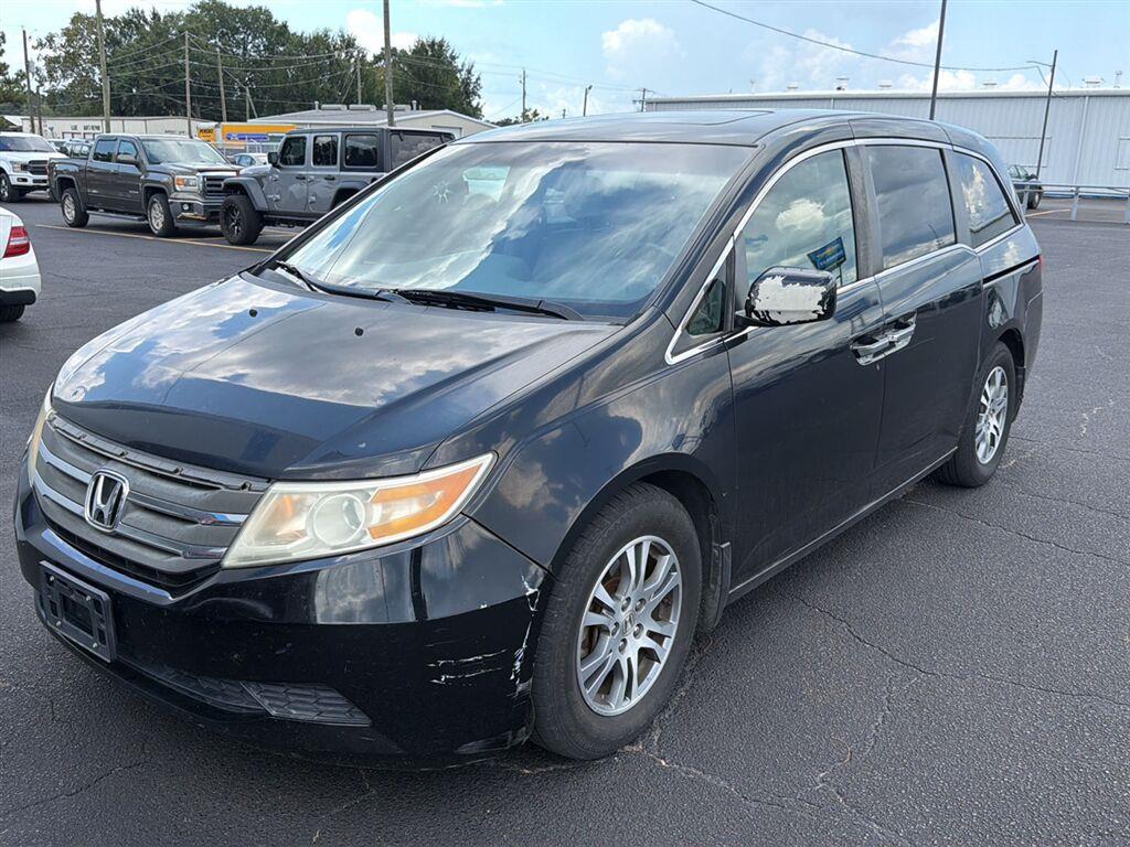 Crystal Black Pearl 2011 Honda Odyssey Minivan Front-Wheel Drive Automatic
