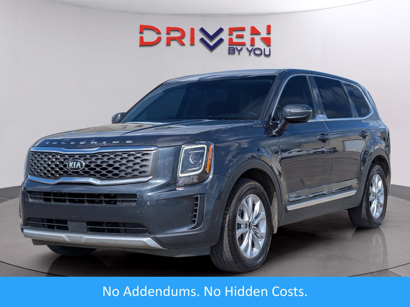 Gravity Gray 2021 Kia Telluride LX FWD SUV / Crossover Front-Wheel Drive 8-Speed Automatic