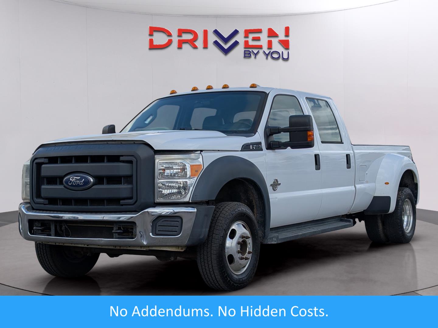 Oxford White 2014 Ford F-450 Super Duty XL Crew Cab LB DRW 4WD Pickup Truck Four-Wheel Drive 6-Speed Automatic