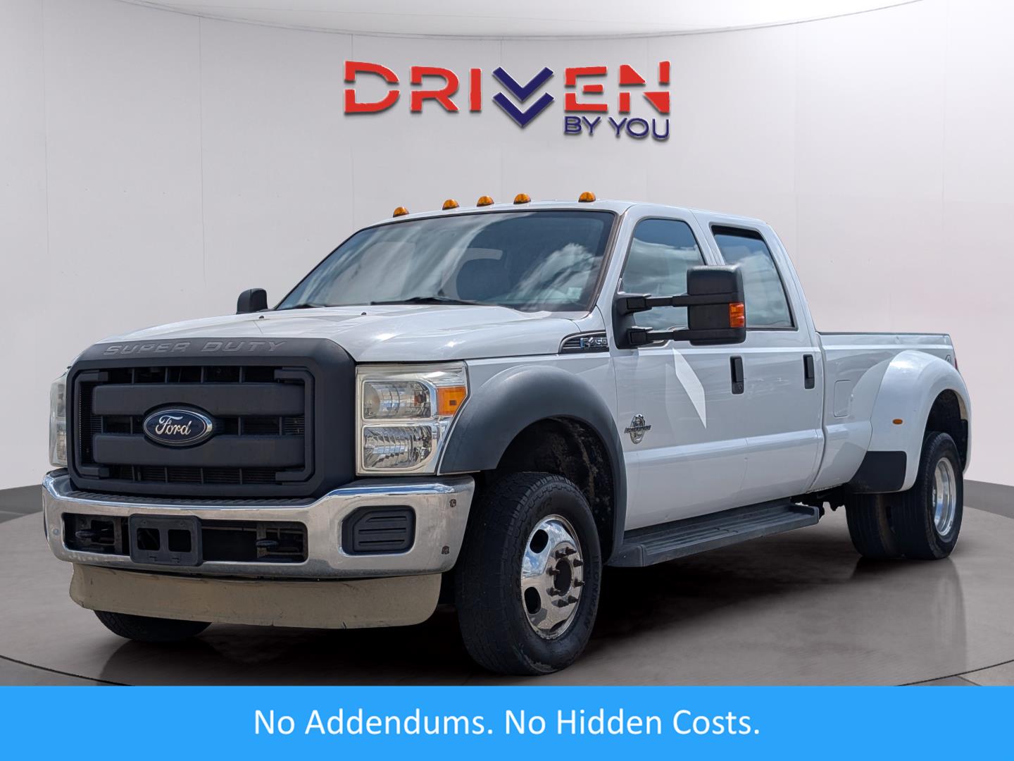 Oxford White 2014 Ford F-450 Super Duty XL Crew Cab LB DRW 4WD Pickup Truck Four-Wheel Drive 6-Speed Automatic