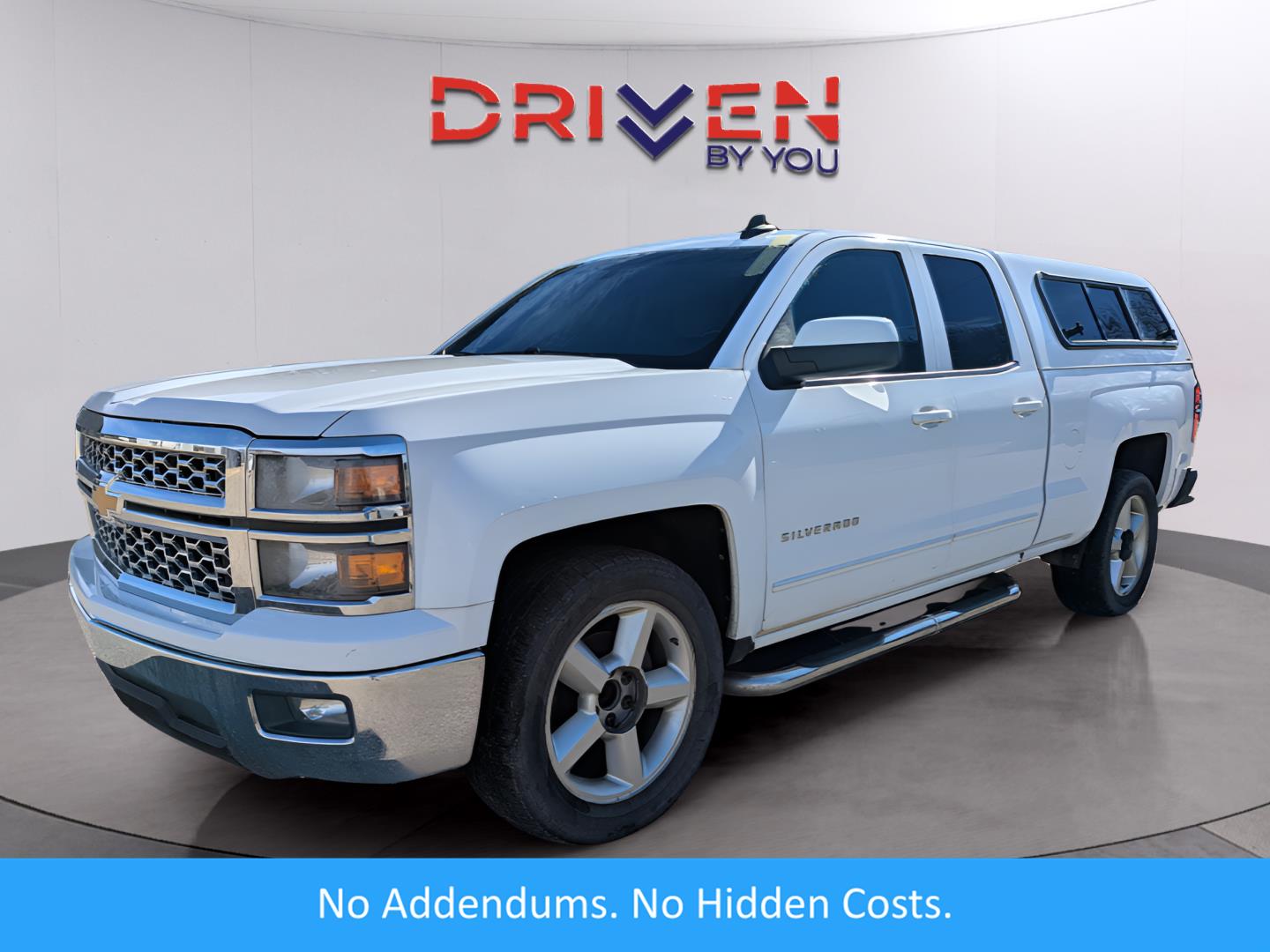 Summit White 2015 Chevrolet Silverado 1500 LT Double Cab RWD Pickup Truck 4X2 6-Speed Automatic