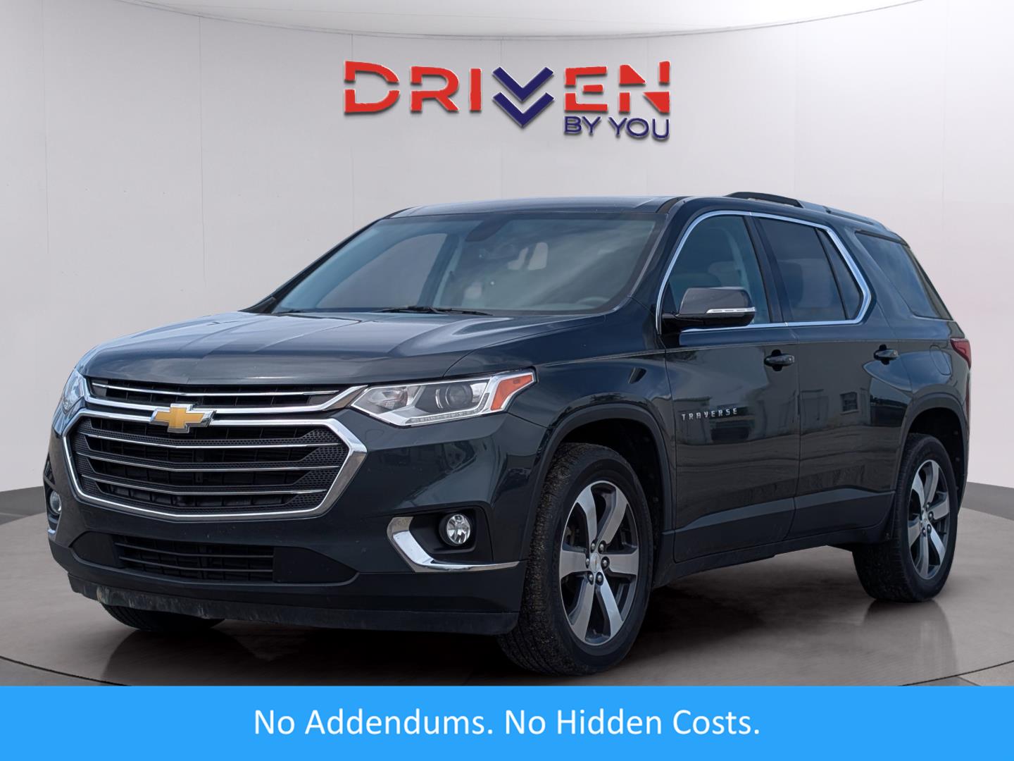 Gray (Graphite Metallic) 2018 Chevrolet Traverse LT Leather FWD SUV / Crossover Front-Wheel Drive 9-Speed Automatic