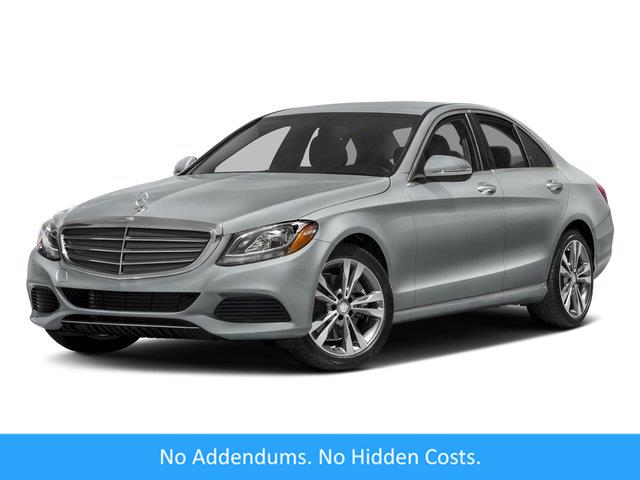 Lunar Blue Metallic 2017 Mercedes-Benz C-Class C 300 4MATIC Sedan All-Wheel Drive Automatic