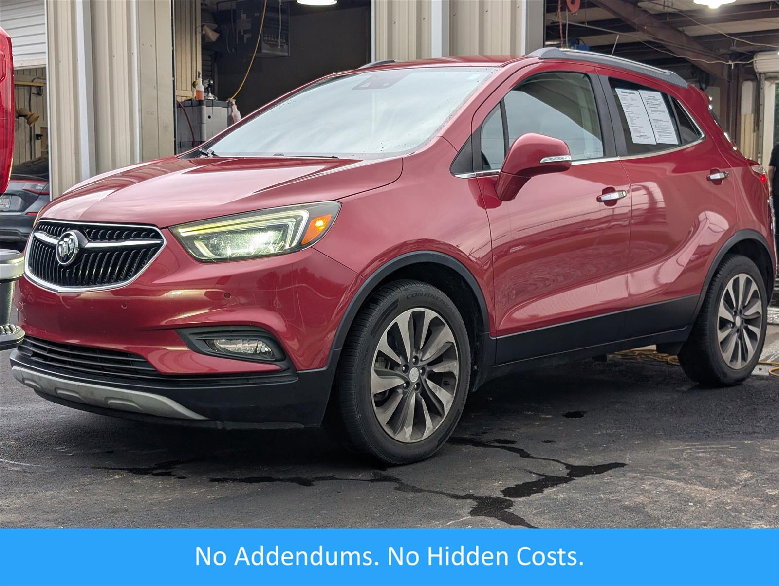 Winterberry Red Metallic 2017 Buick Encore Premium FWD SUV / Crossover Front-Wheel Drive 6-Speed Automatic Overdrive