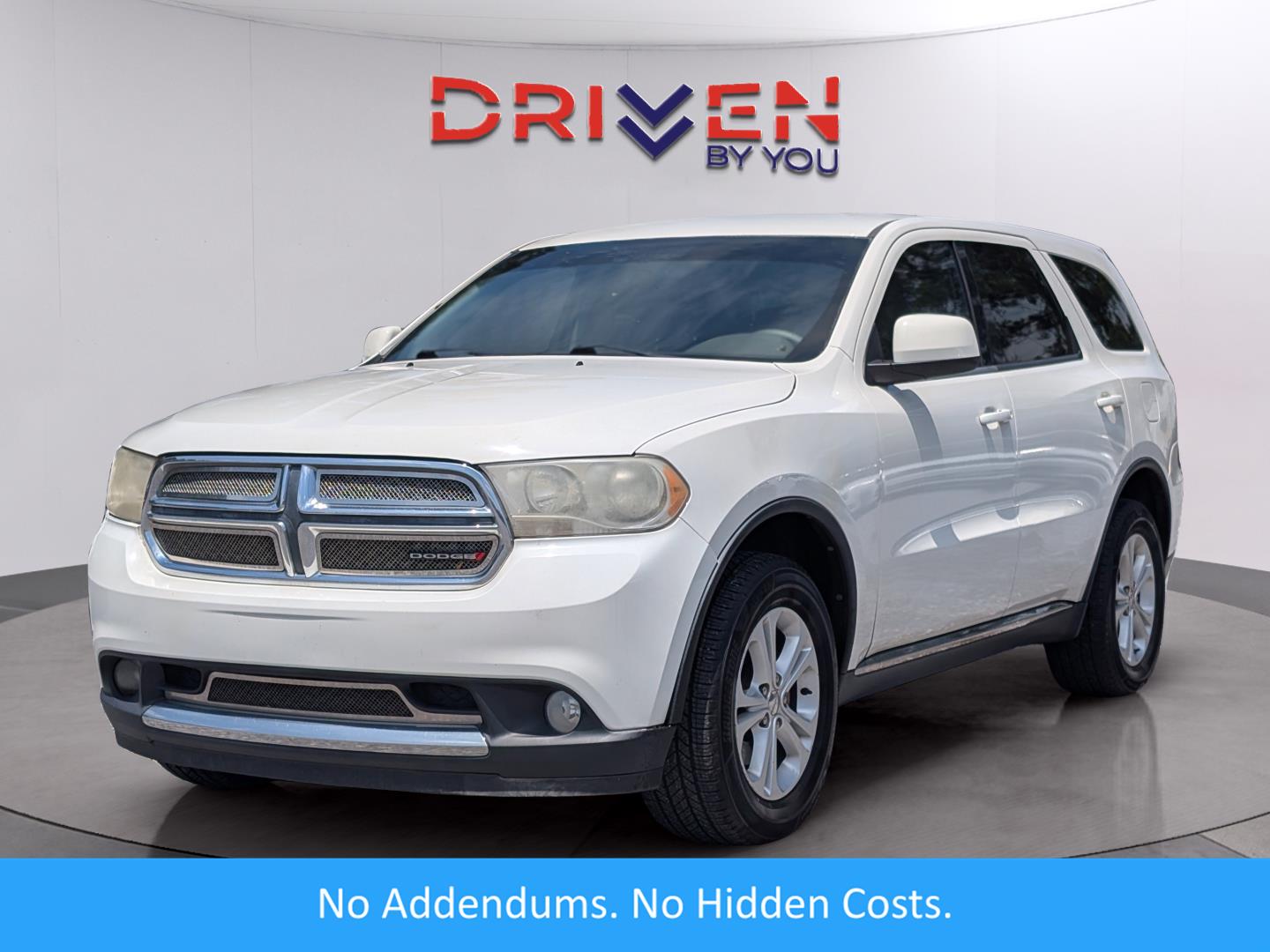 Stone White 2012 Dodge Durango SXT RWD SUV / Crossover Rear-Wheel Drive 5-Speed Automatic