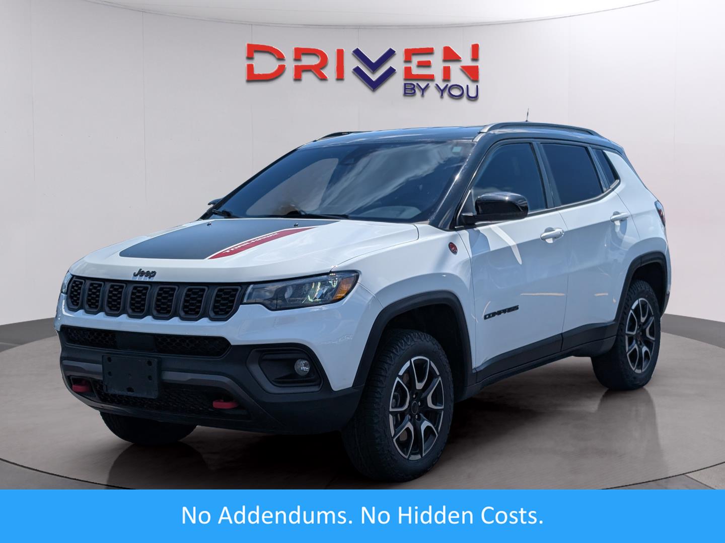 Bright White Clearcoat 2025 Jeep Compass Trailhawk 4WD SUV / Crossover Four-Wheel Drive 8-Speed Automatic