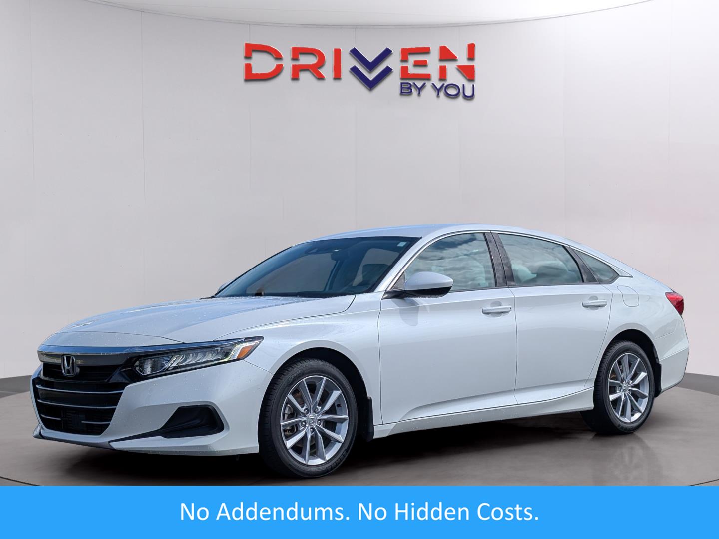 Platinum White Pearl 2021 Honda Accord LX FWD Sedan Front-Wheel Drive Continuously Variable Transmission