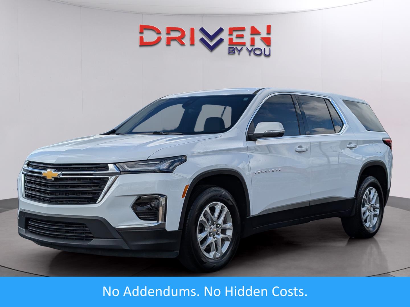 Summit White 2024 Chevrolet Traverse LS FWD SUV / Crossover Front-Wheel Drive 9-Speed Automatic