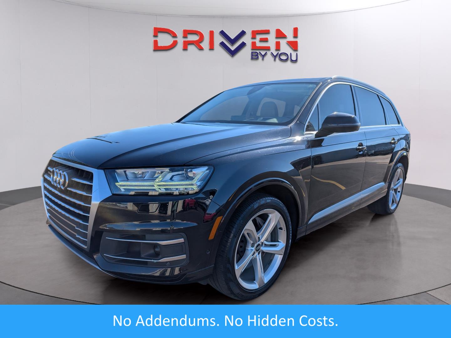 Orca Black Metallic 2019 Audi Q7 55 TFSI quattro Prestige SUV / Crossover All-Wheel Drive Automatic