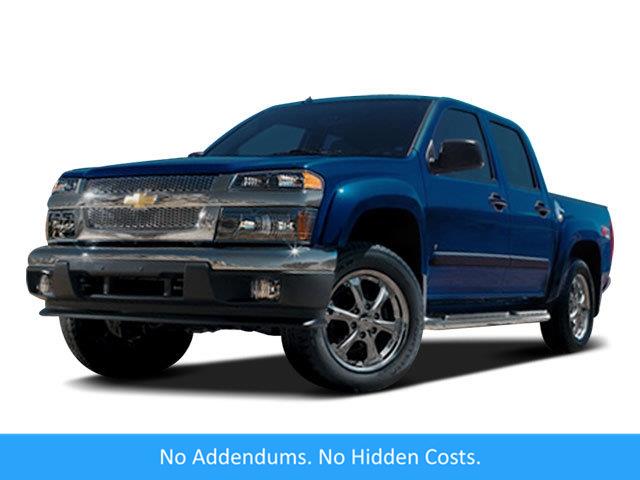 Red 2008 Chevrolet Colorado LT Crew Cab 4WD Pickup Truck Four-Wheel Drive