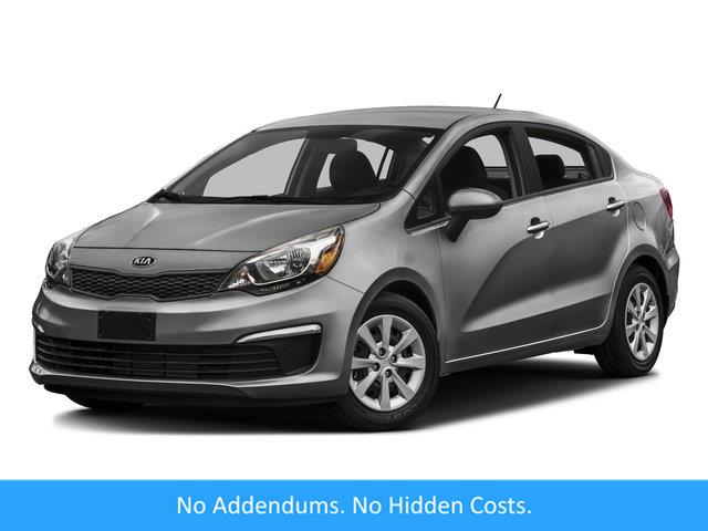 Urban Blue 2016 Kia Rio LX Sedan Front-Wheel Drive 6-Speed Automatic
