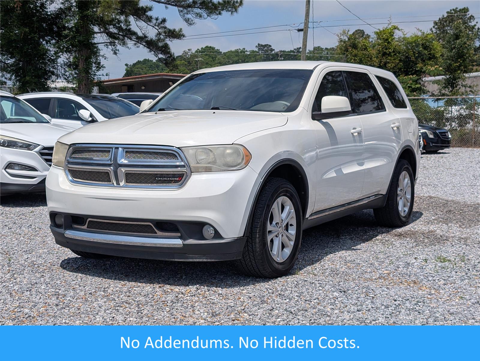 Stone White 2012 Dodge Durango SUV / Crossover Rear-Wheel Drive 5-Speed Automatic