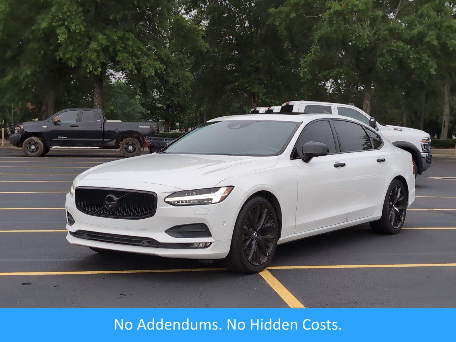 Crystal White Pearl Metallic 2018 Volvo S90 Sedan All-Wheel Drive Automatic