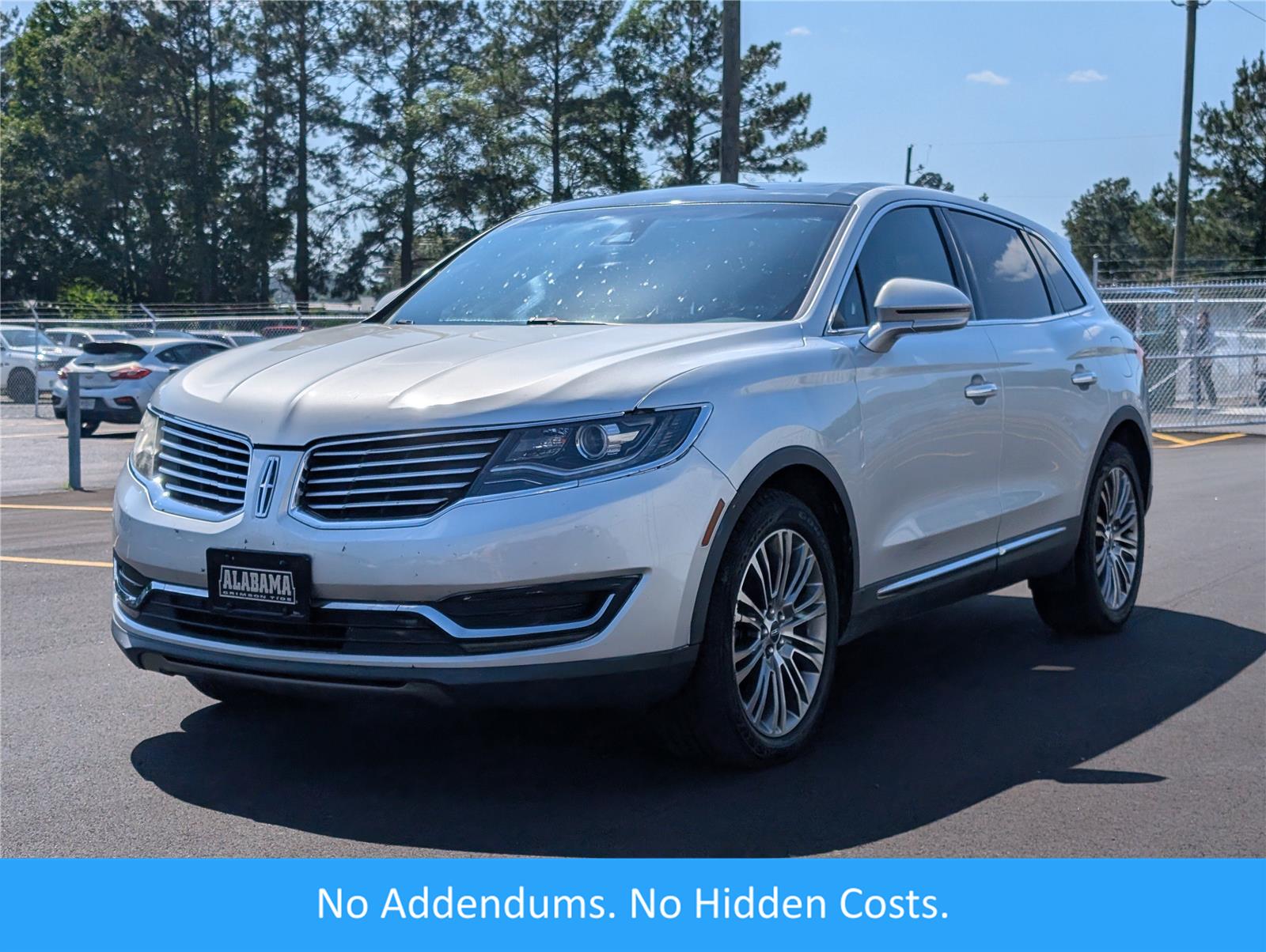 Ingot Silver Metallic 2016 Lincoln MKX SUV / Crossover All-Wheel Drive 6-Speed Automatic