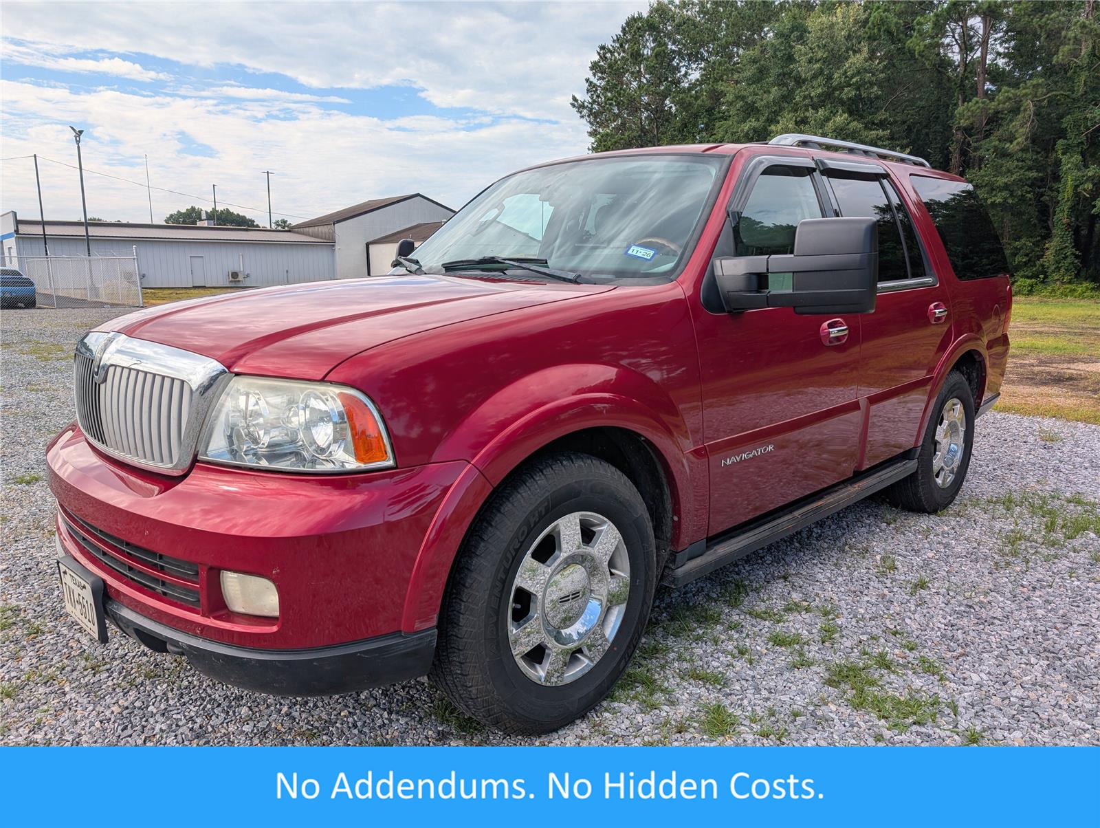 Vivid Red Metallic 2006 Lincoln Navigator SUV / Crossover Rear-Wheel Drive 6-Speed Automatic Overdrive