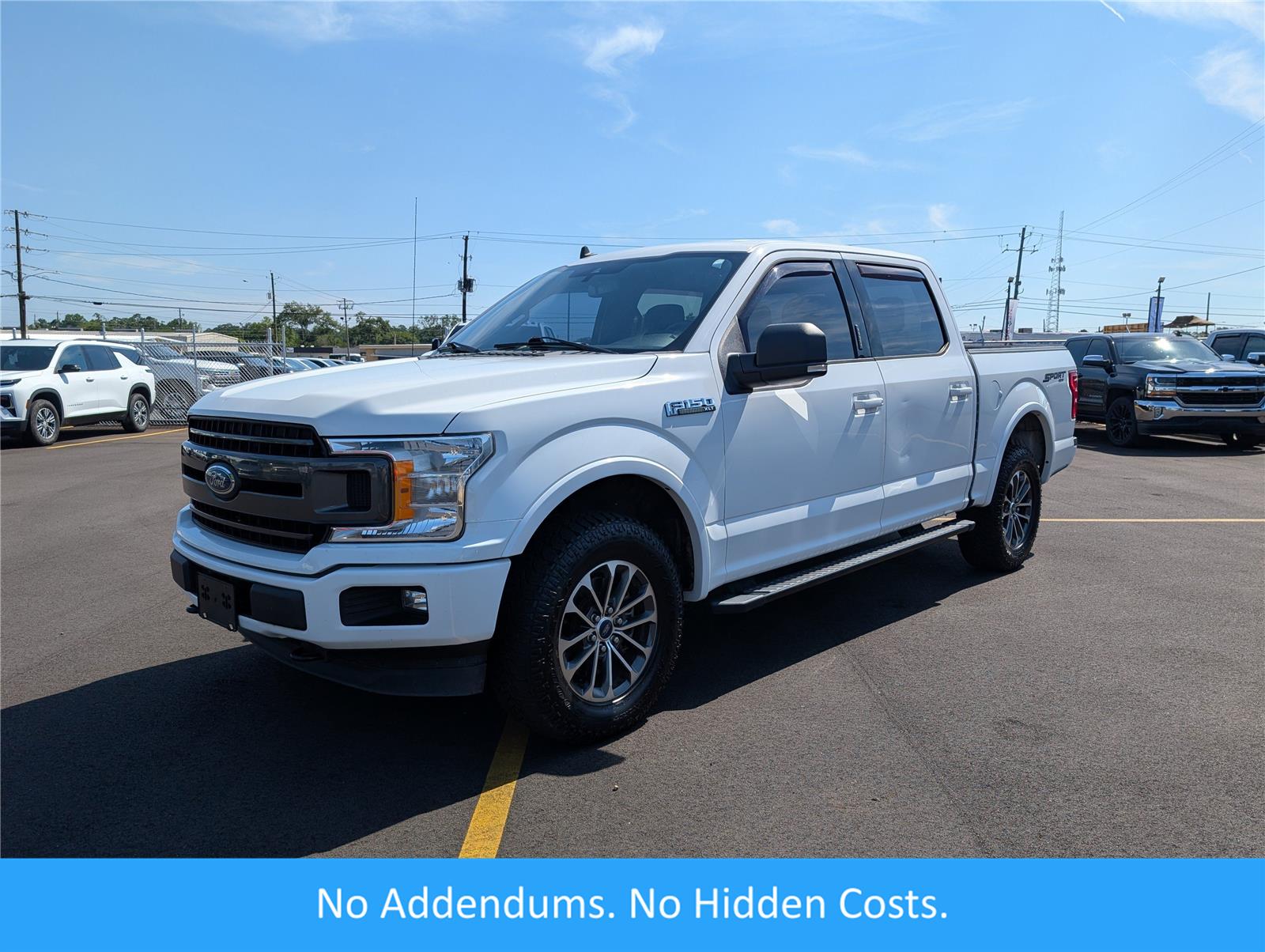 Oxford White 2019 Ford F-150 Pickup Truck Four-Wheel Drive Automatic