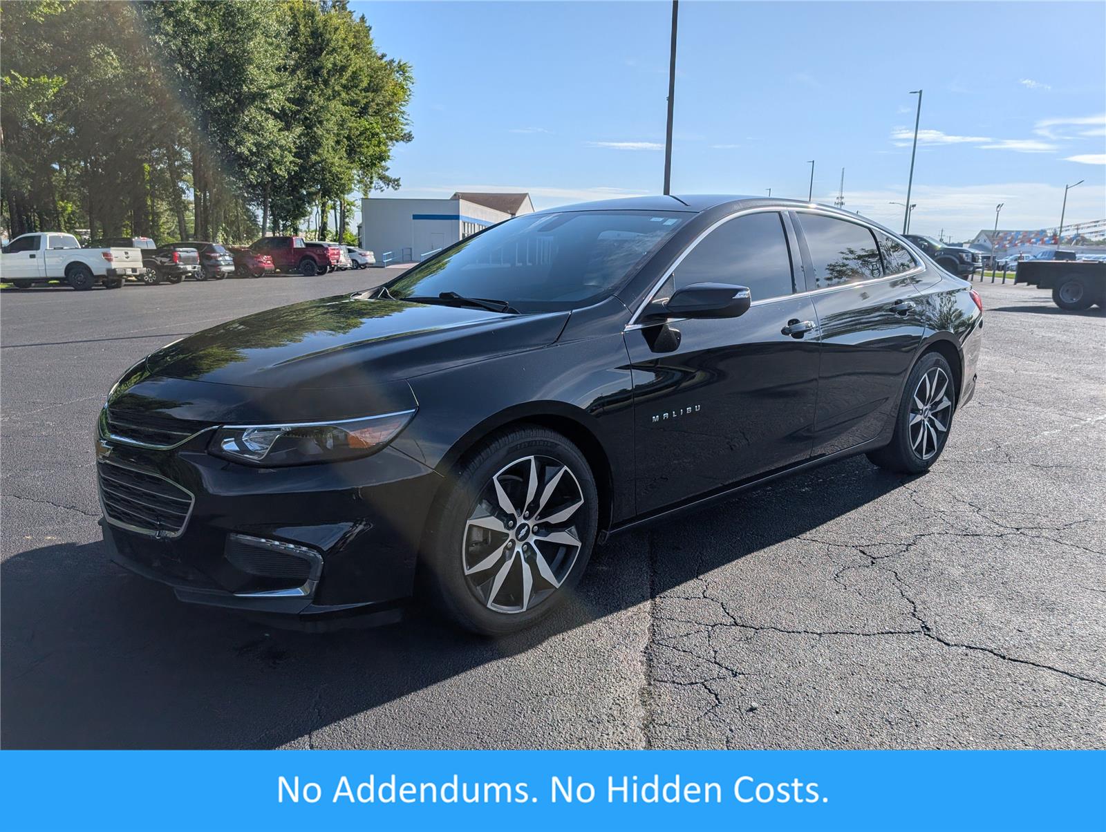 Mosaic Black Metallic 2018 Chevrolet Malibu Sedan Front-Wheel Drive 6-Speed Automatic