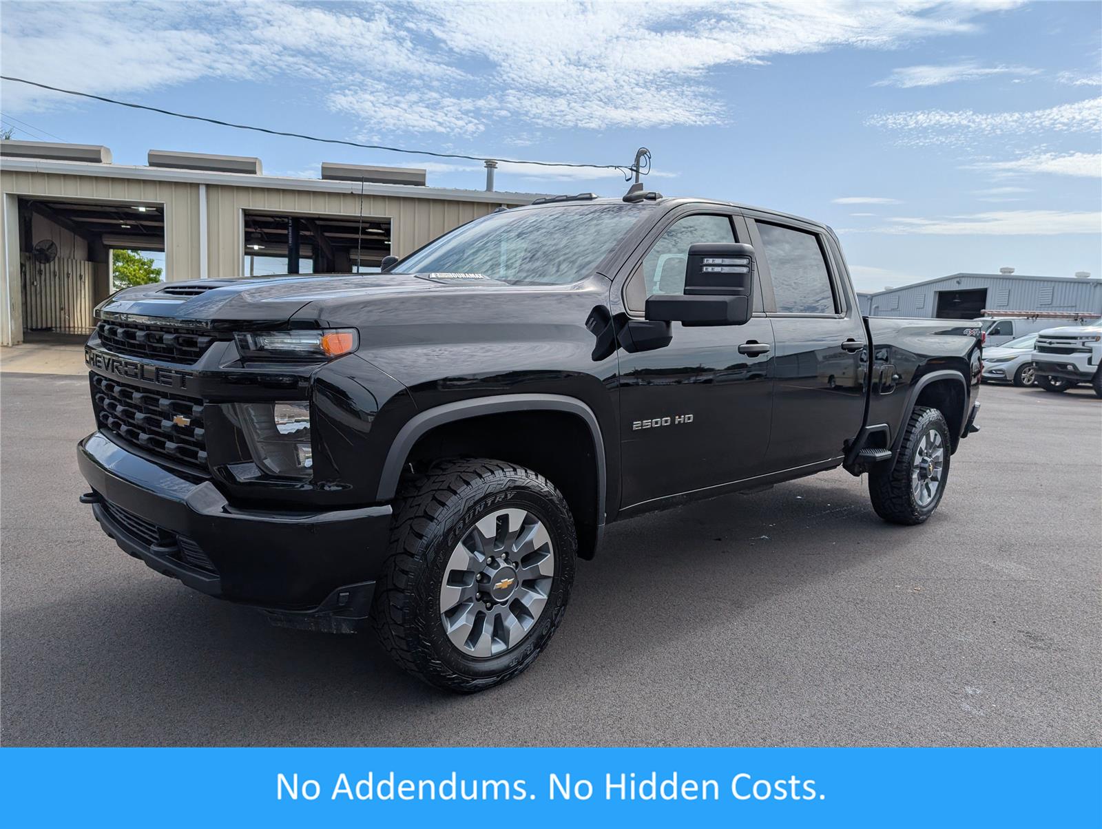 Black 2023 Chevrolet Silverado 2500HD Pickup Truck Four-Wheel Drive Automatic