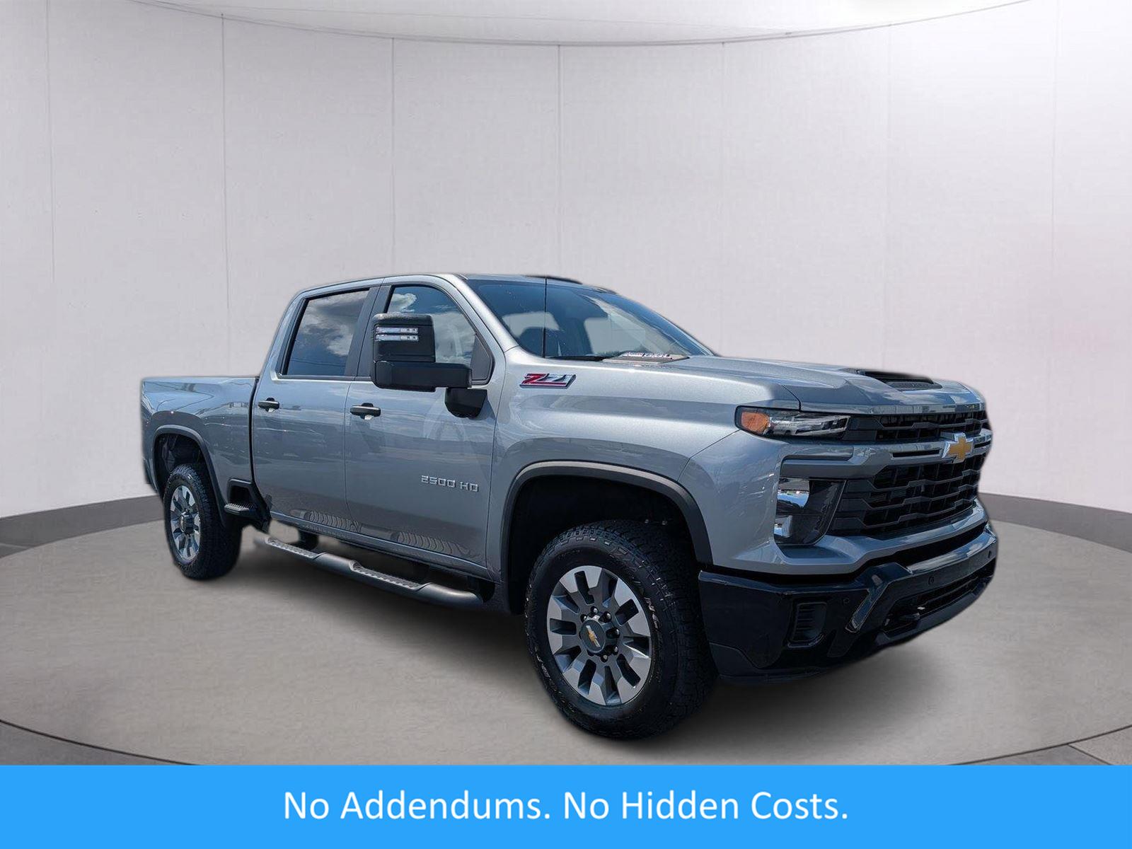 Sterling Gray Metallic 2026 Chevrolet Silverado 2500HD Pickup Truck Four-Wheel Drive Automatic
