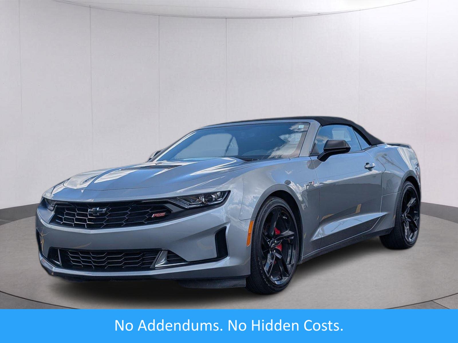 Sharkskin Metallic 2023 Chevrolet Camaro Convertible Rear-Wheel Drive Automatic