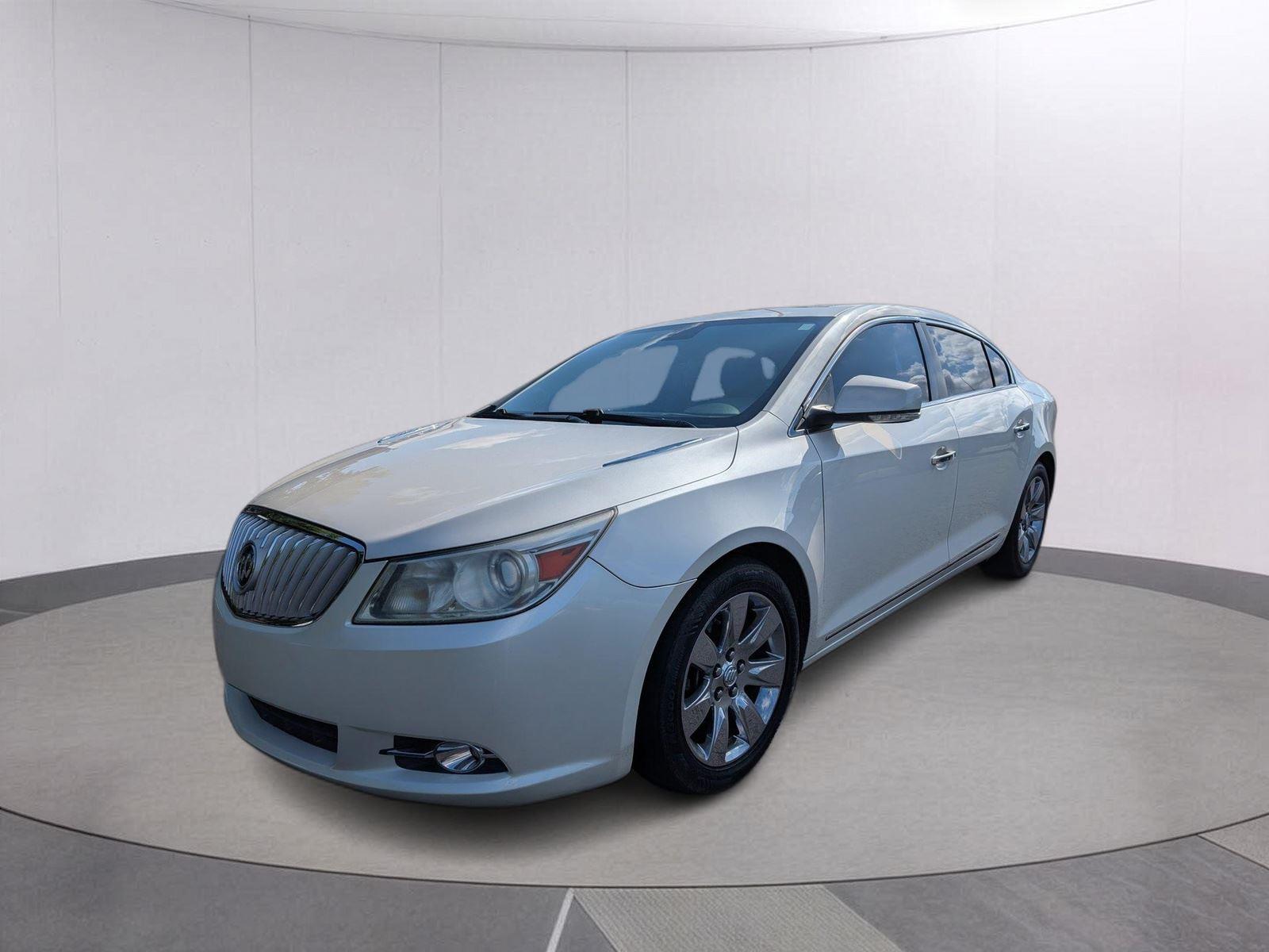 White Diamond Tricoat 2012 Buick LaCrosse Sedan  6-Speed Automatic Overdrive