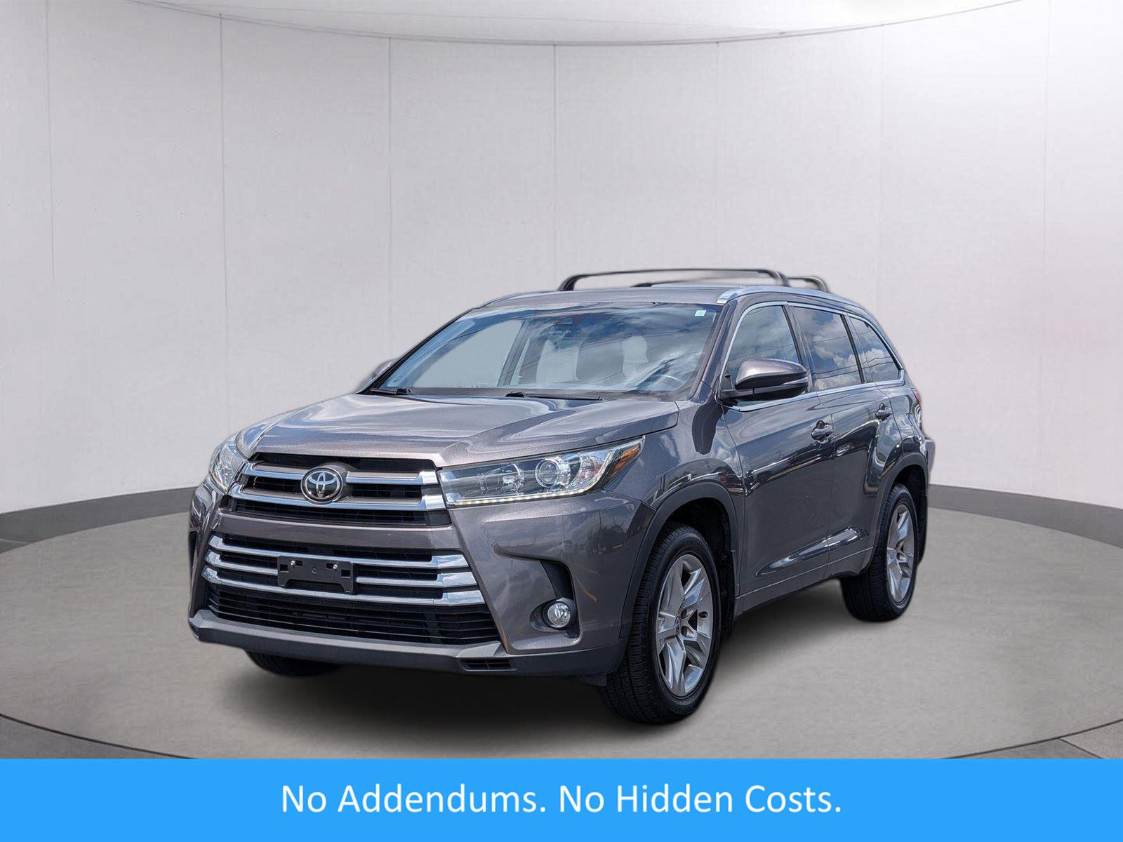 Predawn Gray Mica 2017 Toyota Highlander SUV / Crossover All-Wheel Drive 8-Speed Automatic