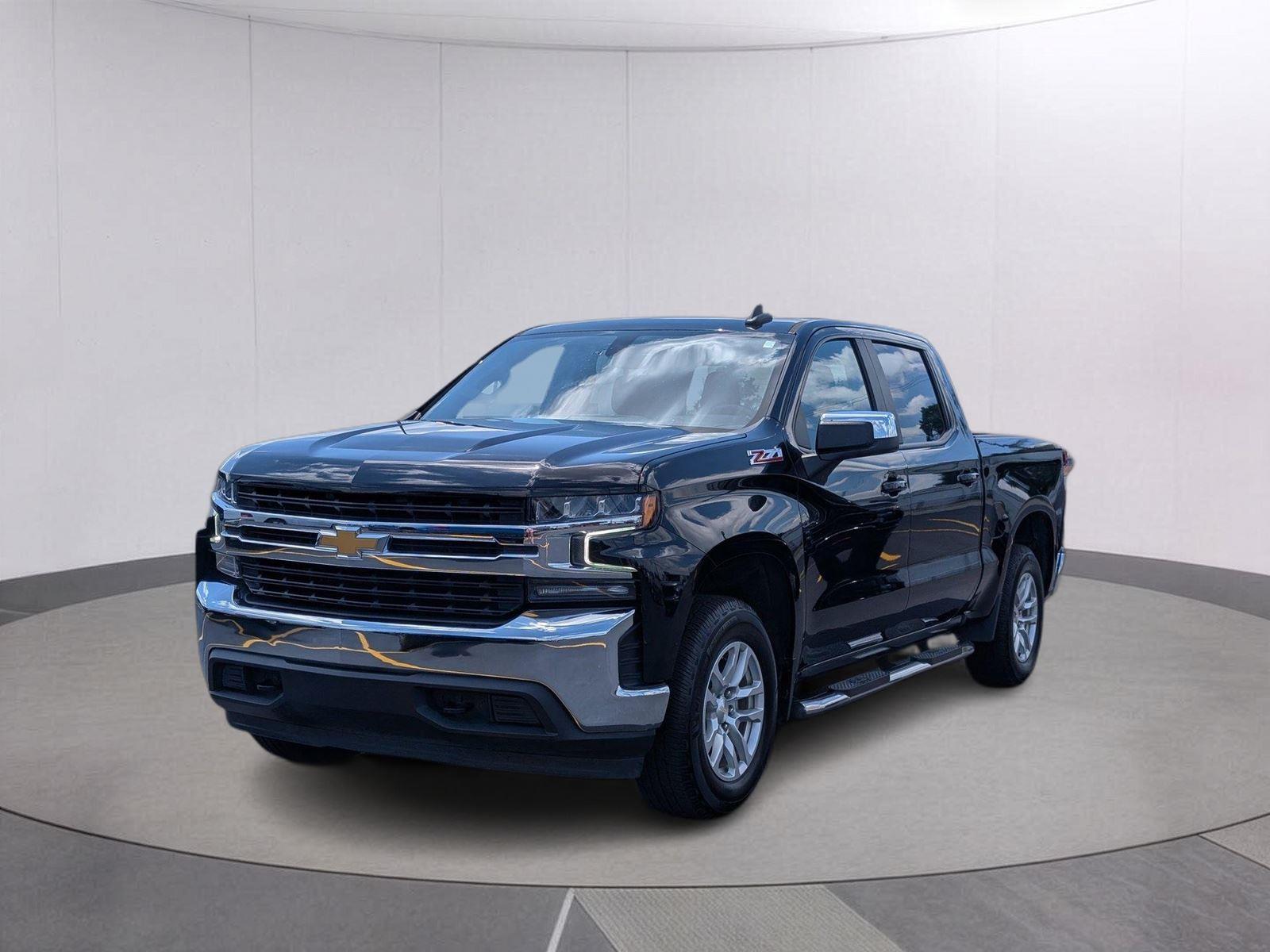 Black 2022 Chevrolet Silverado 1500 Pickup Truck Four-Wheel Drive 8-Speed Automatic
