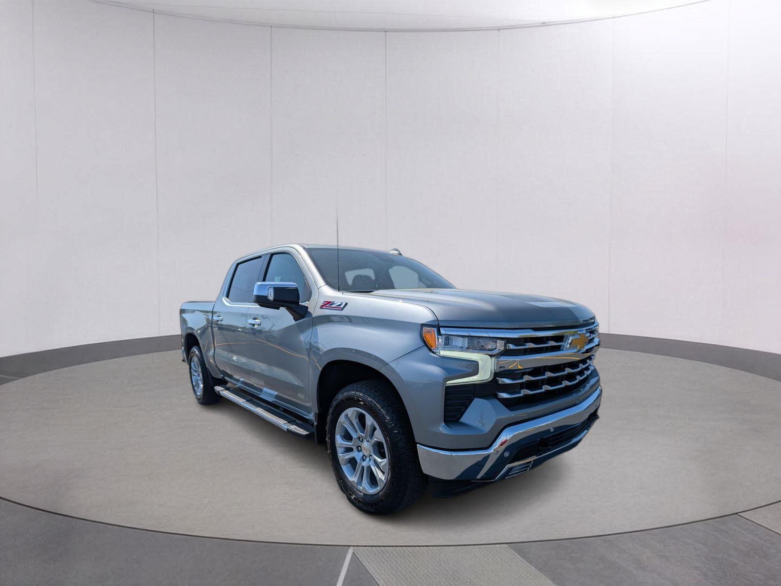 Sterling Gray Metallic 2026 Chevrolet Silverado 1500 Pickup Truck Four-Wheel Drive Automatic