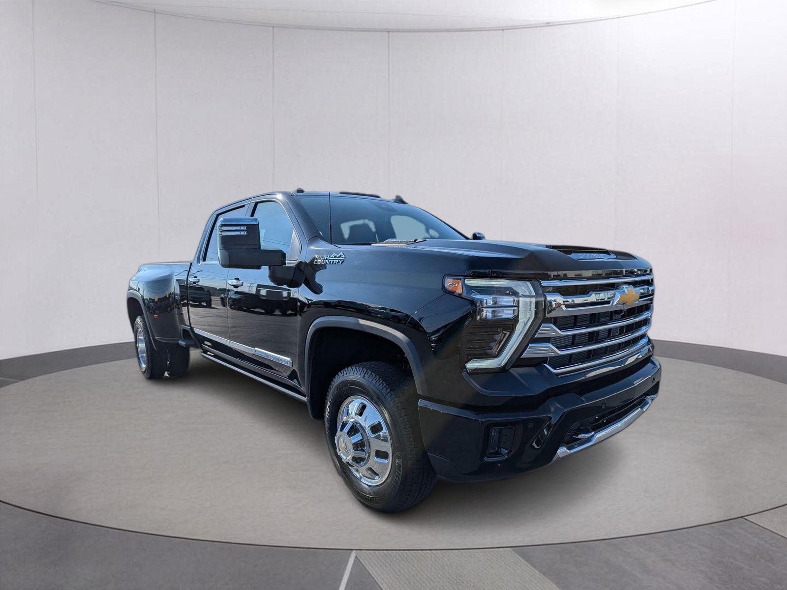 Black 2026 Chevrolet Silverado 3500HD Pickup Truck Four-Wheel Drive Automatic