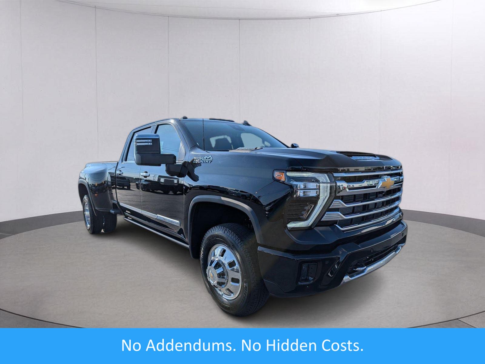 Black 2026 Chevrolet Silverado 3500HD Pickup Truck Four-Wheel Drive Automatic