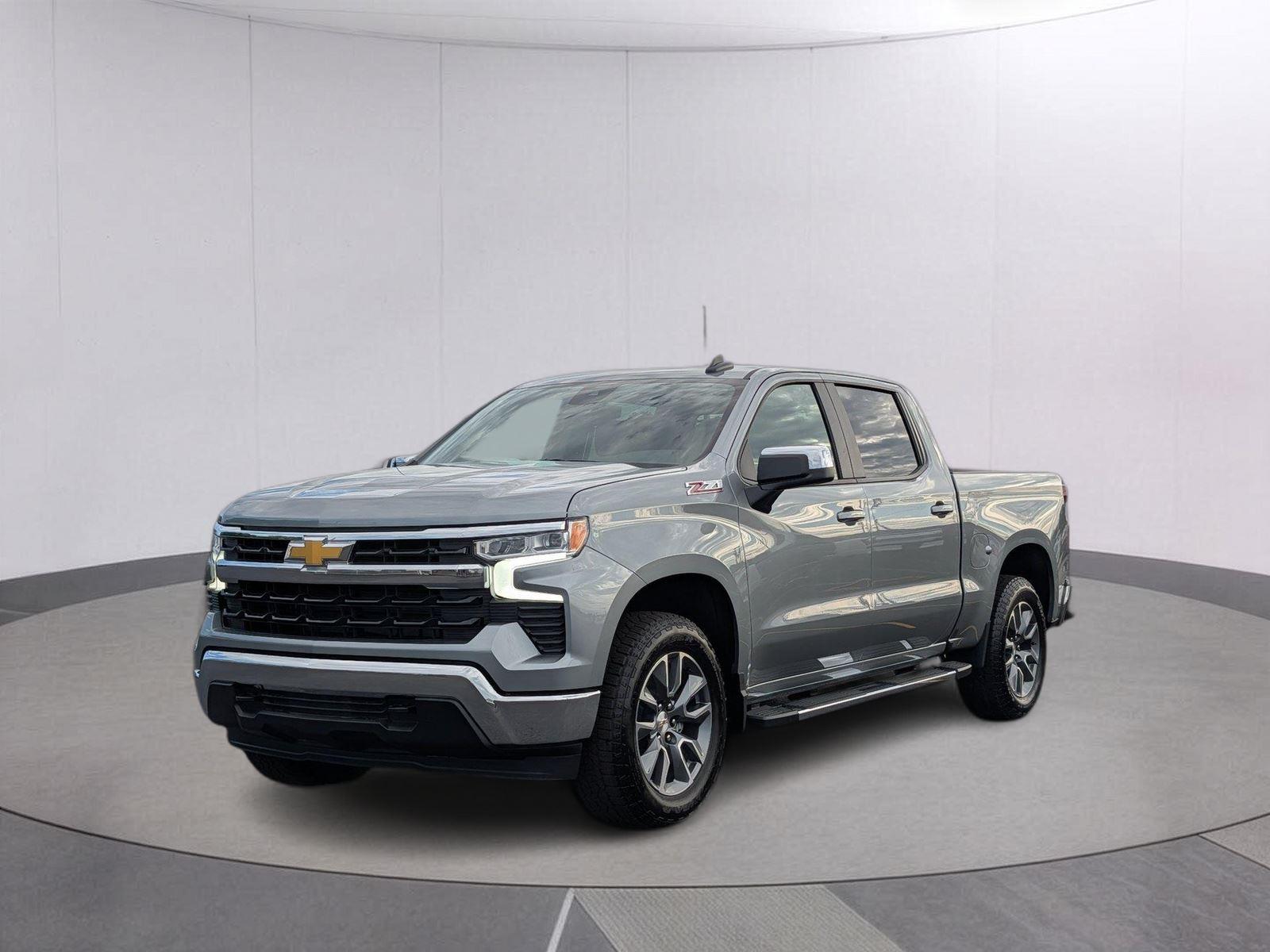 Sterling Gray Metallic 2026 Chevrolet Silverado 1500 Pickup Truck Four-Wheel Drive Automatic