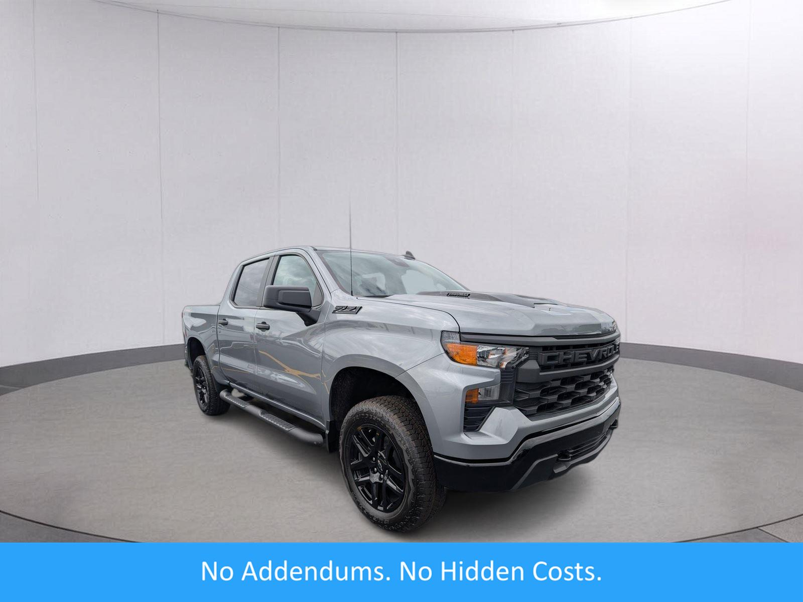 Sterling Gray Metallic 2026 Chevrolet Silverado 1500 Pickup Truck Four-Wheel Drive 8-Speed Automatic