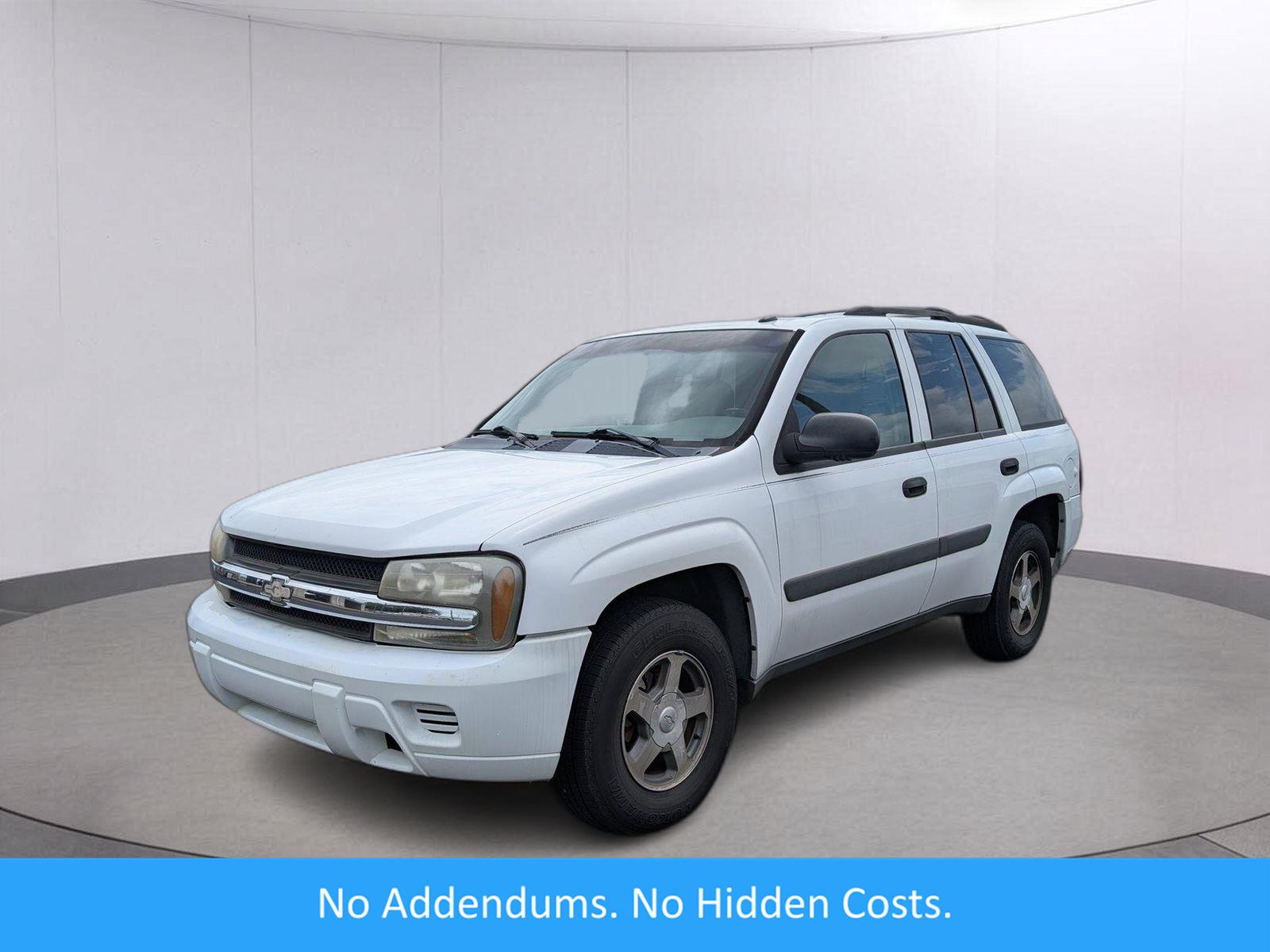Summit White 2005 Chevrolet Trailblazer SUV / Crossover Rear-Wheel Drive 4-Speed Automatic Overdrive