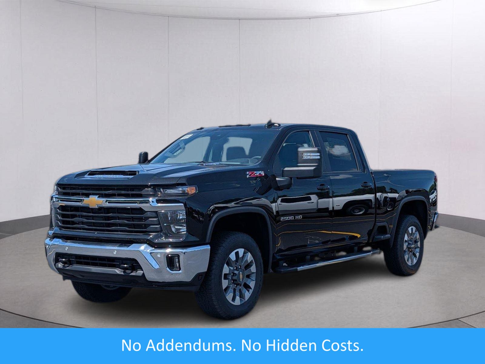 Black 2026 Chevrolet Silverado 2500HD Pickup Truck Four-Wheel Drive Automatic