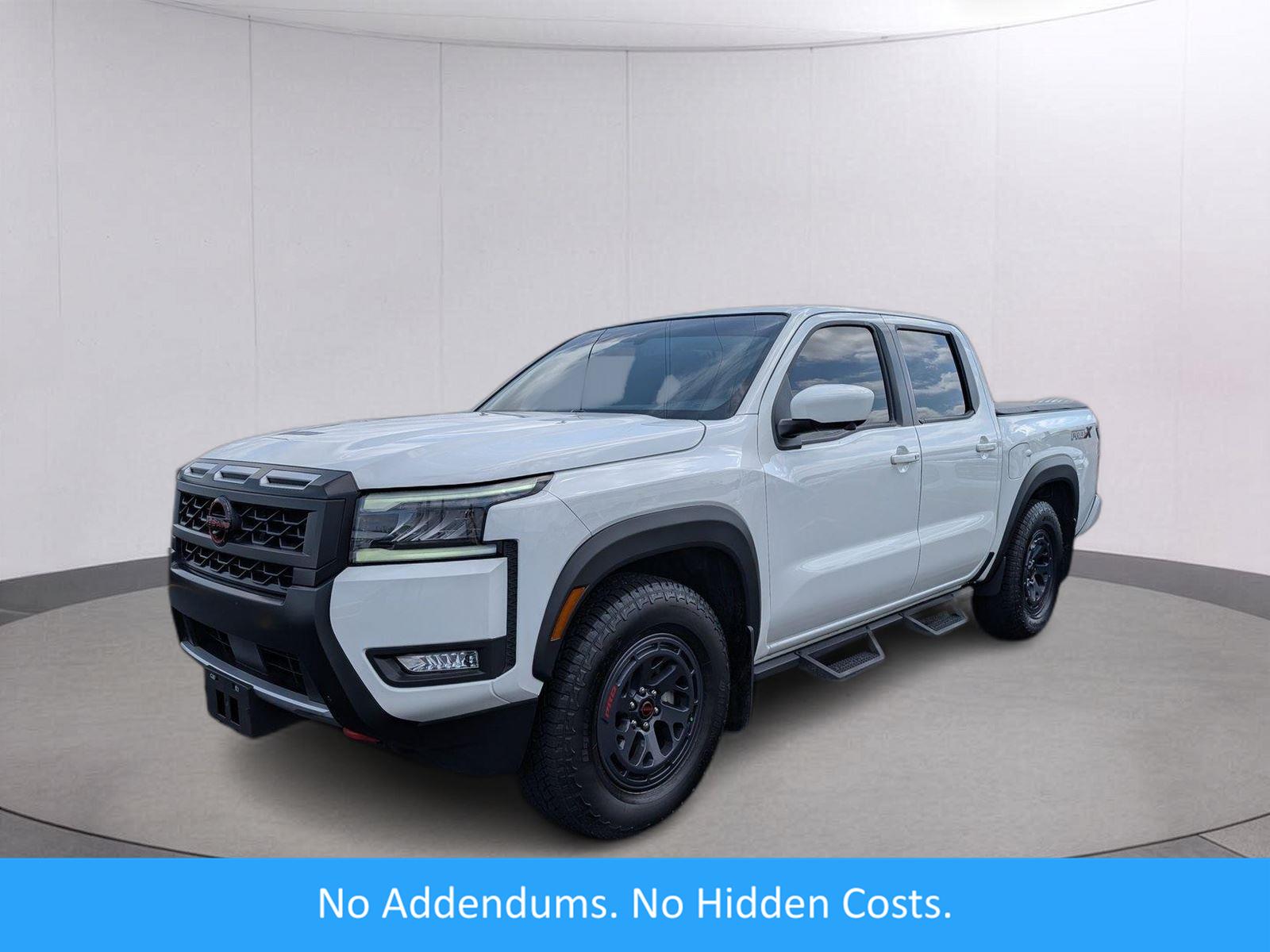 Glacier White 2026 Nissan Frontier Pickup Truck 4X2 Automatic