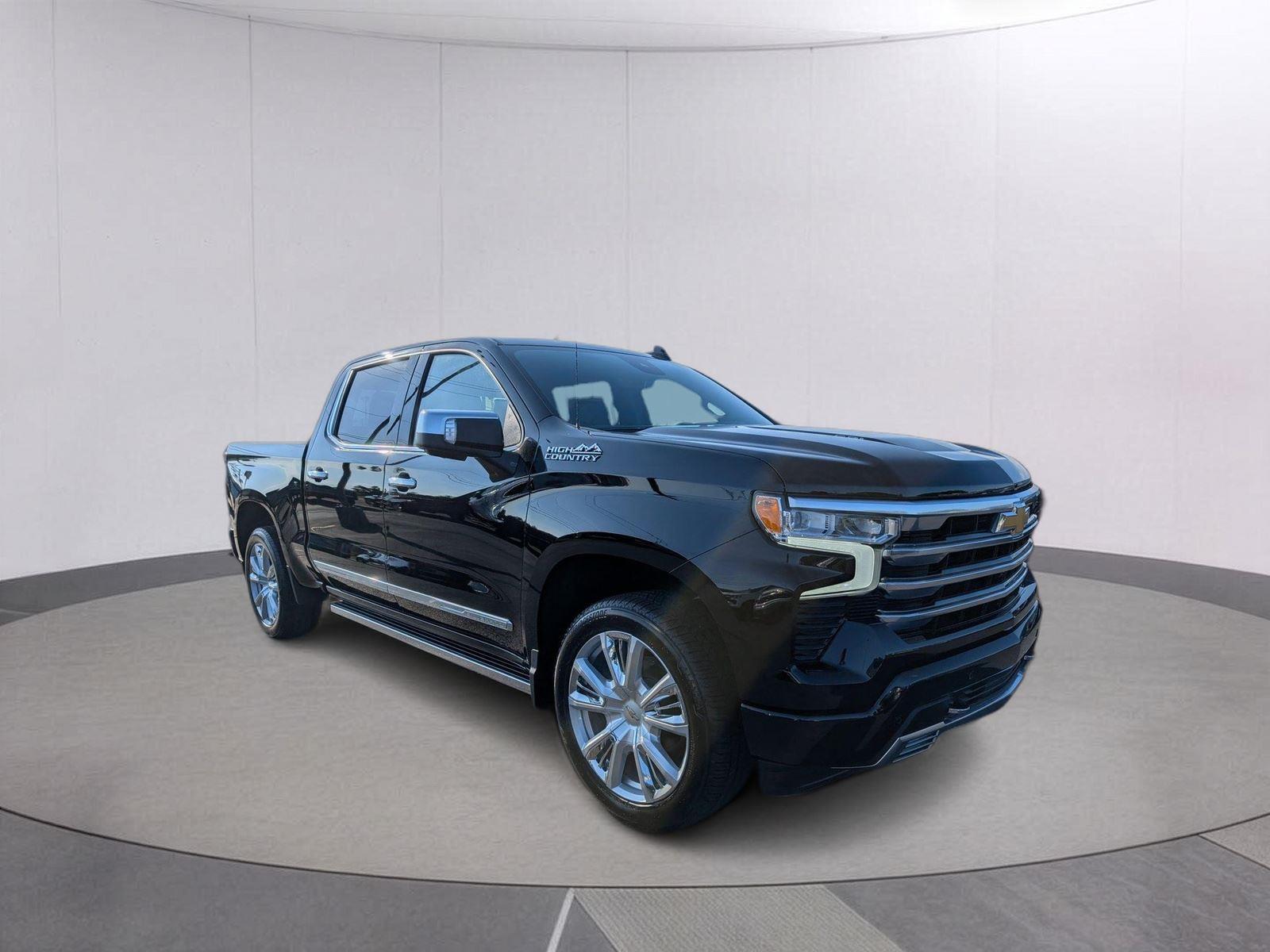 Black 2026 Chevrolet Silverado 1500 Pickup Truck Four-Wheel Drive Automatic