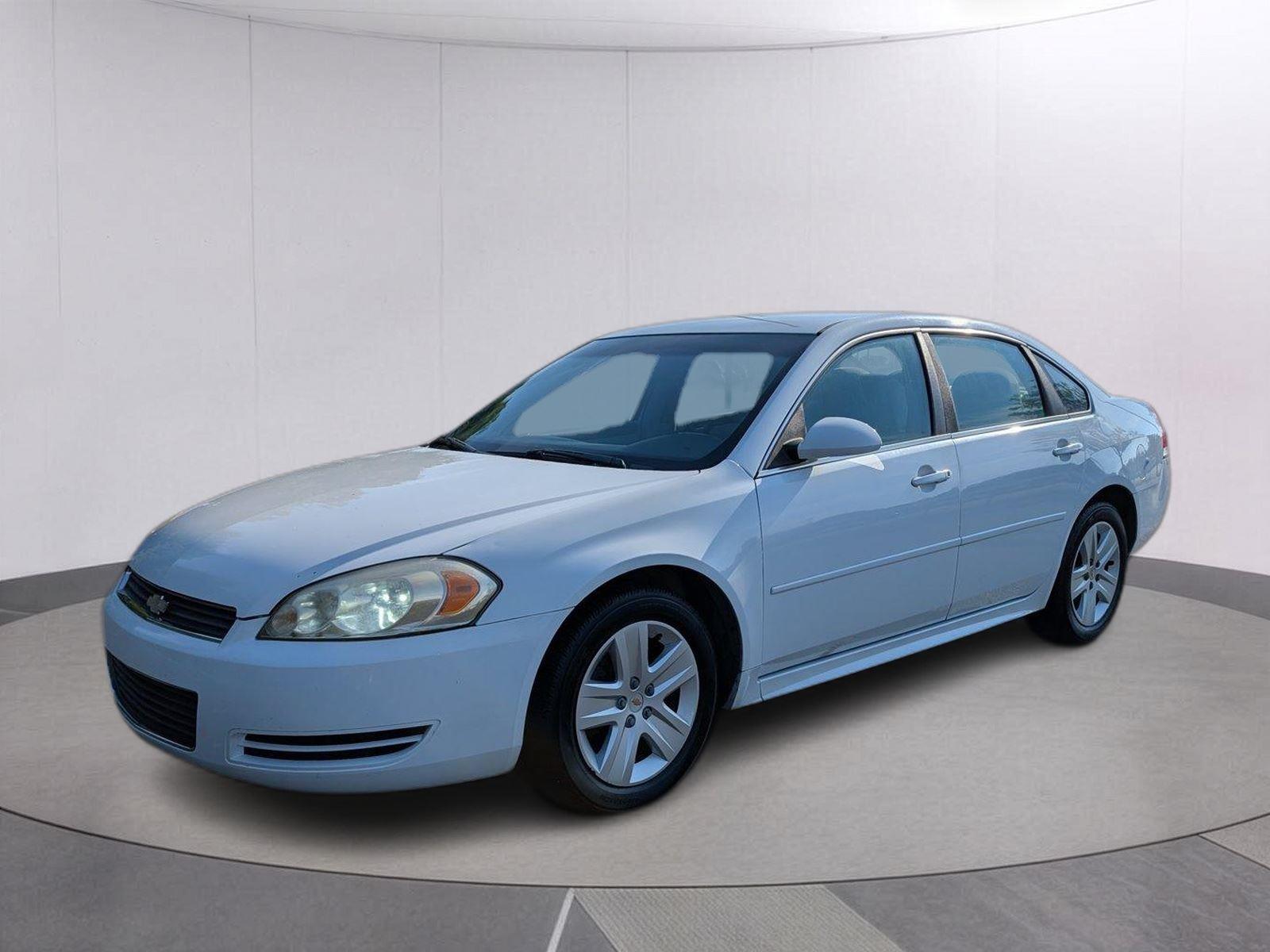 Summit White 2011 Chevrolet Impala Sedan Front-Wheel Drive 4-Speed Automatic Overdrive