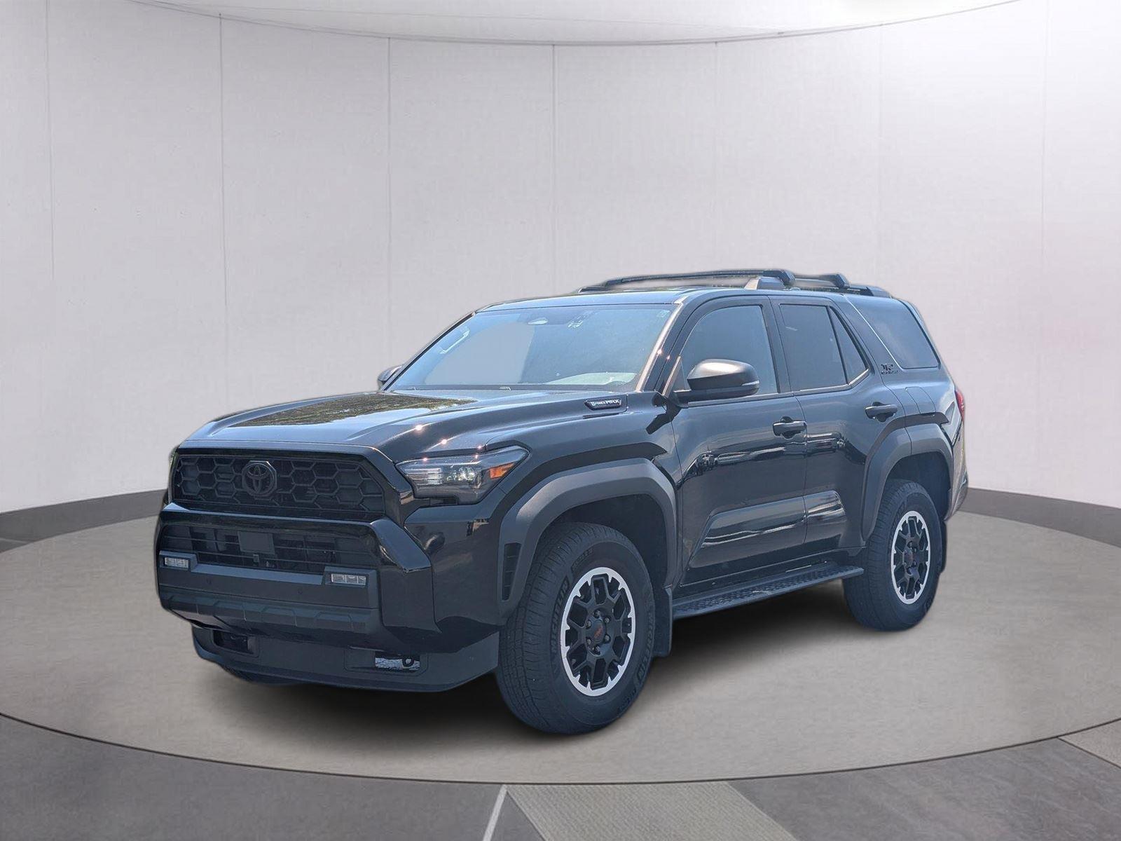 Black 2025 Toyota 4Runner SUV / Crossover Four-Wheel Drive 8-Speed Automatic