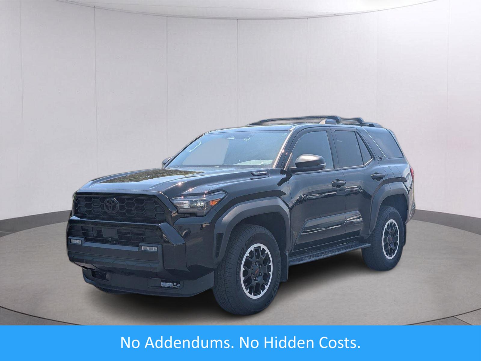 Black 2025 Toyota 4Runner SUV / Crossover Four-Wheel Drive 8-Speed Automatic