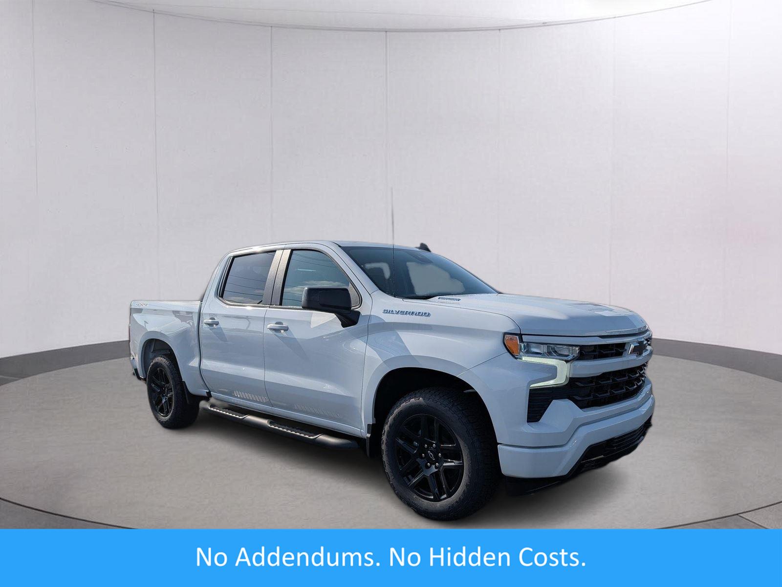 Summit White 2026 Chevrolet Silverado 1500 Pickup Truck Four-Wheel Drive 8-Speed Automatic