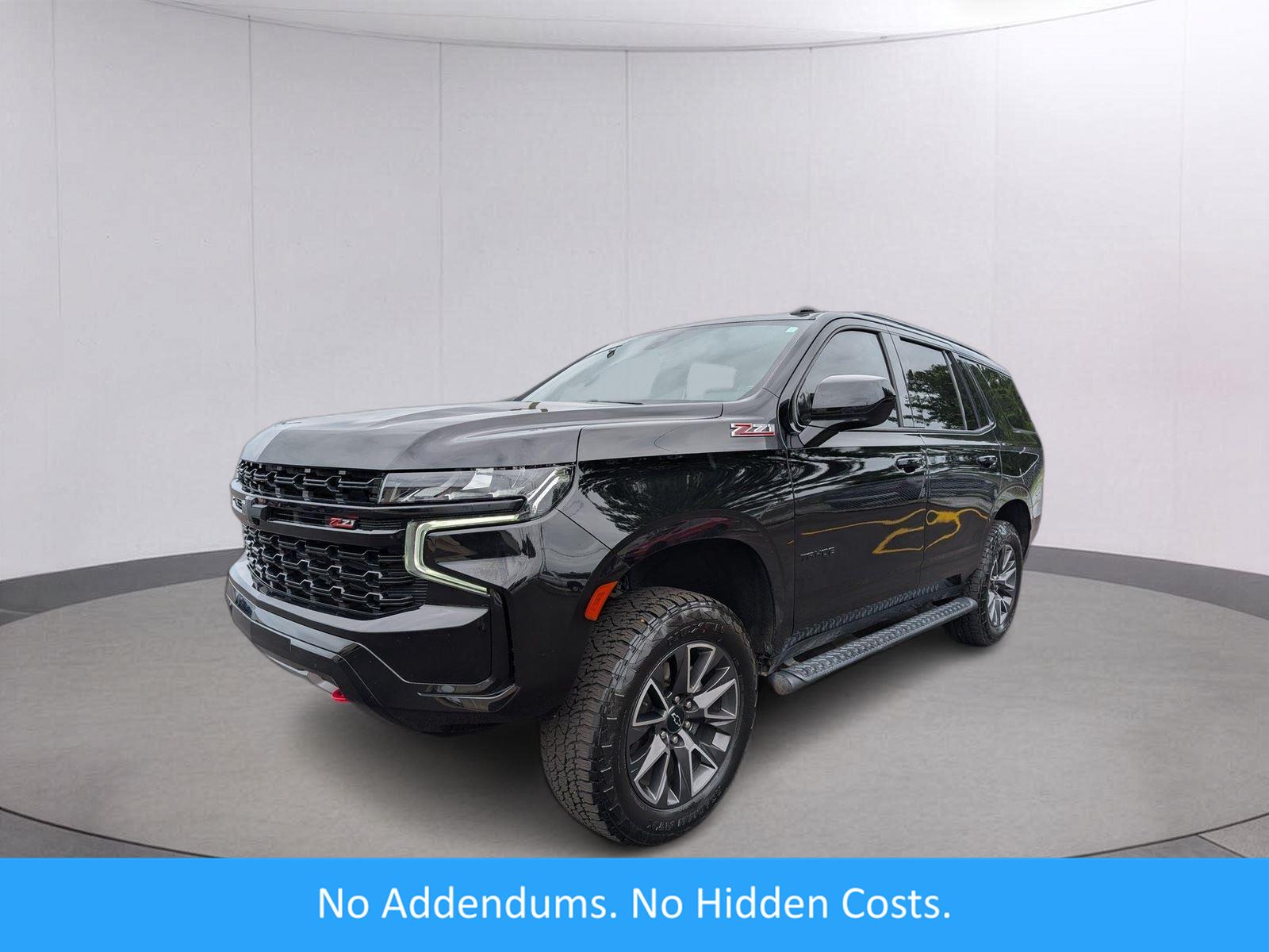 Black 2021 Chevrolet Tahoe SUV / Crossover Four-Wheel Drive Automatic