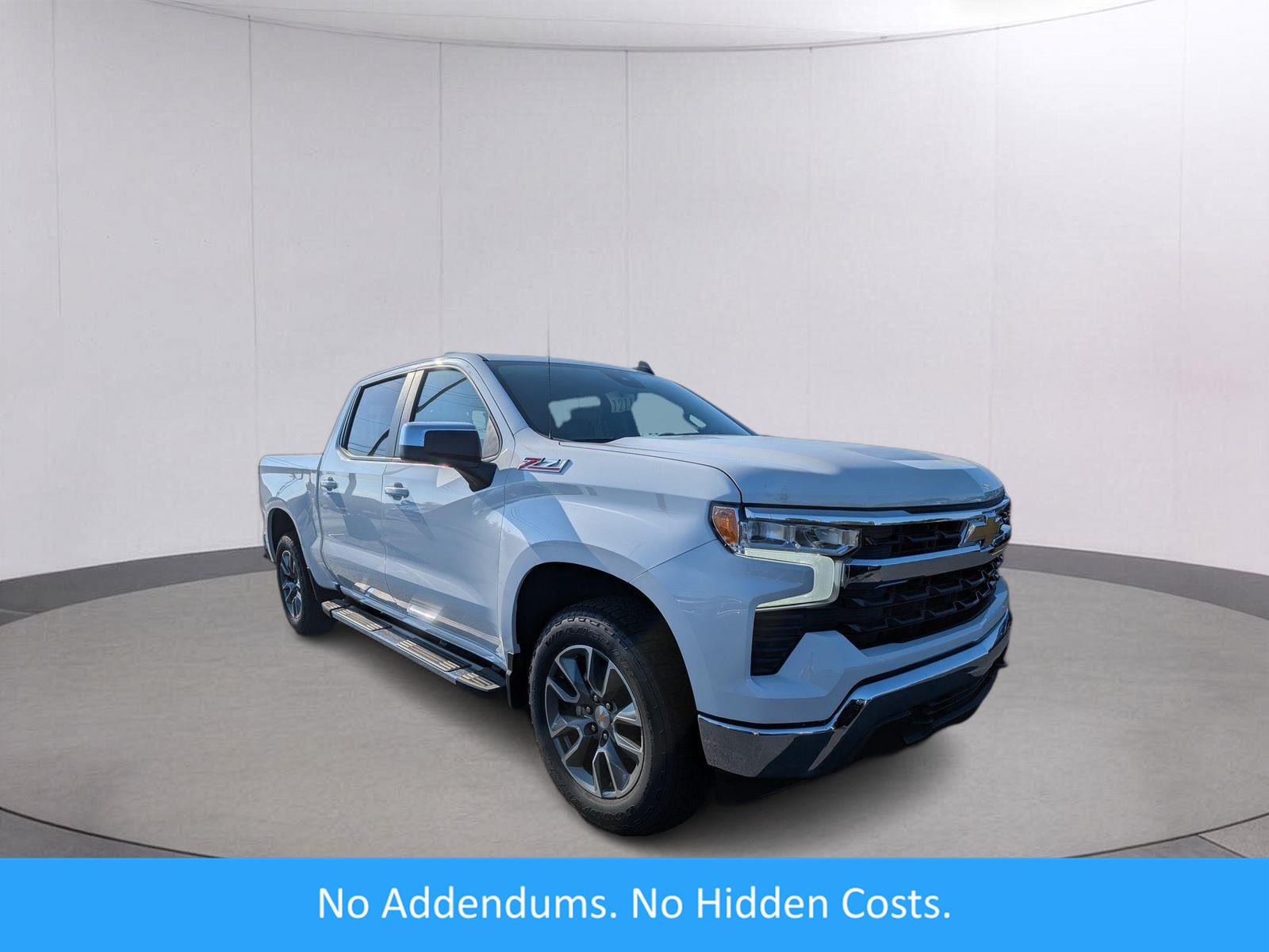 Summit White 2026 Chevrolet Silverado 1500 Pickup Truck Four-Wheel Drive Automatic