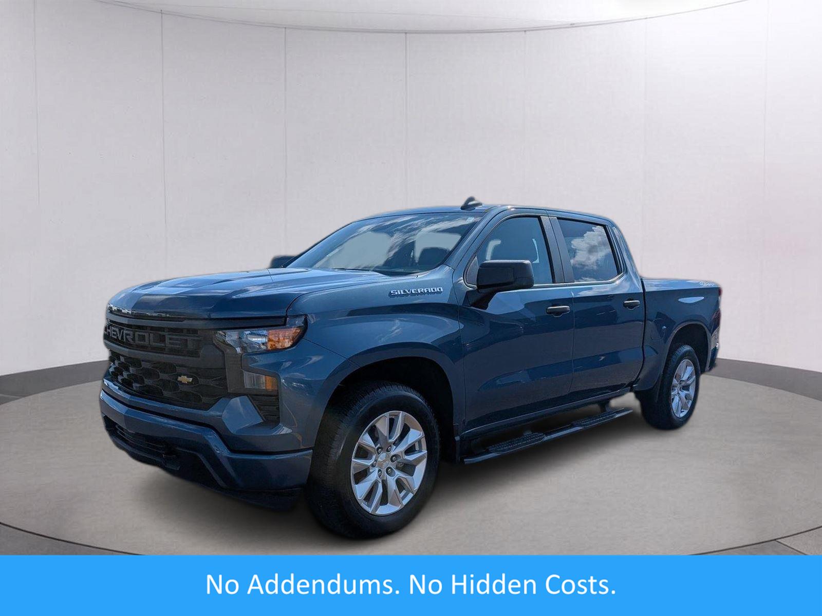 Lakeshore Blue Metallic 2024 Chevrolet Silverado 1500 Pickup Truck Four-Wheel Drive 8-Speed Automatic