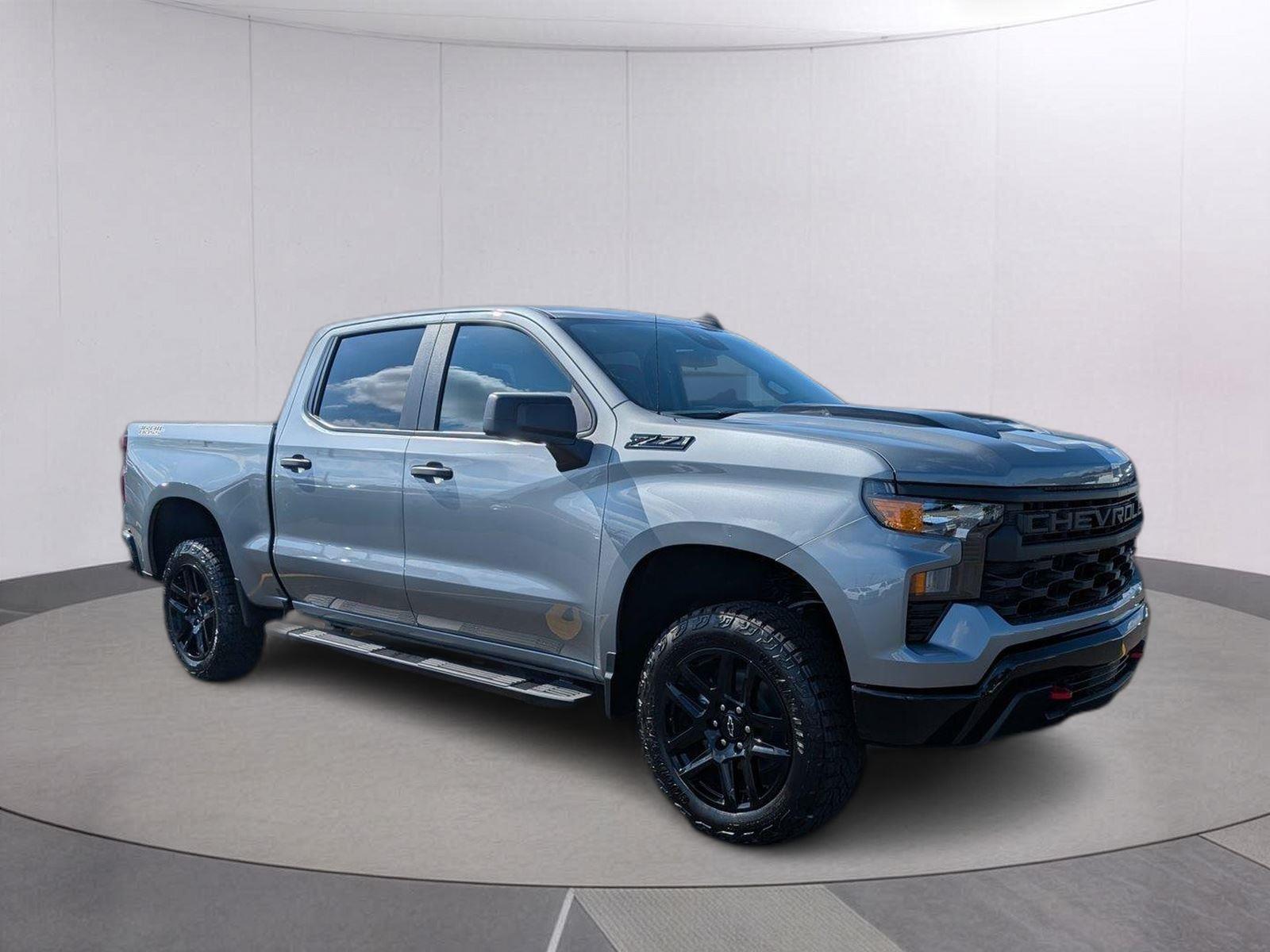 Sterling Gray Metallic 2026 Chevrolet Silverado 1500 Pickup Truck Four-Wheel Drive Automatic